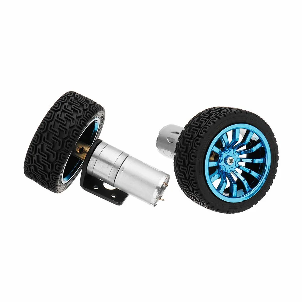 DollaTek 25GA370 DC 6V 130rpm motoréducteur avec support de montage