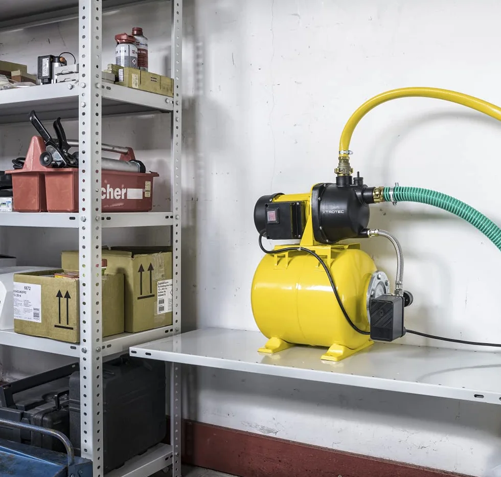 TROTEC 1025 E Pompe à Eau Domestique TGP 1000 W 3.300 l/h