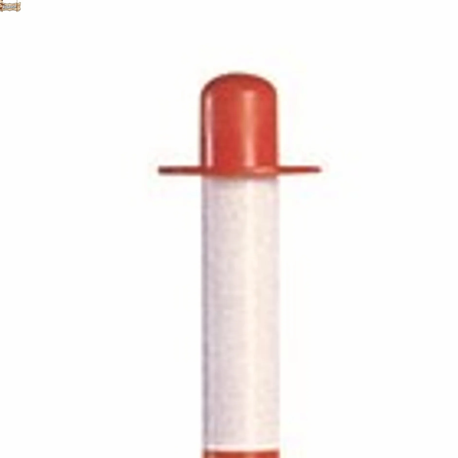Pôle de signalisation fluorescent balise séparateur de lignes rouge blanc 10 pièces