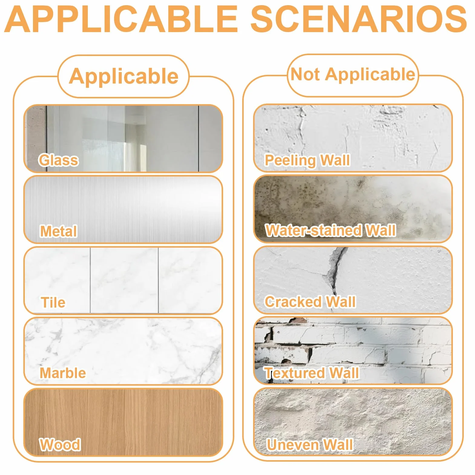 Languettes Accroche Tableaux, Fixation Sans Clou, Bandes Adhésives Double Face Amovibles, Retrait Propre
