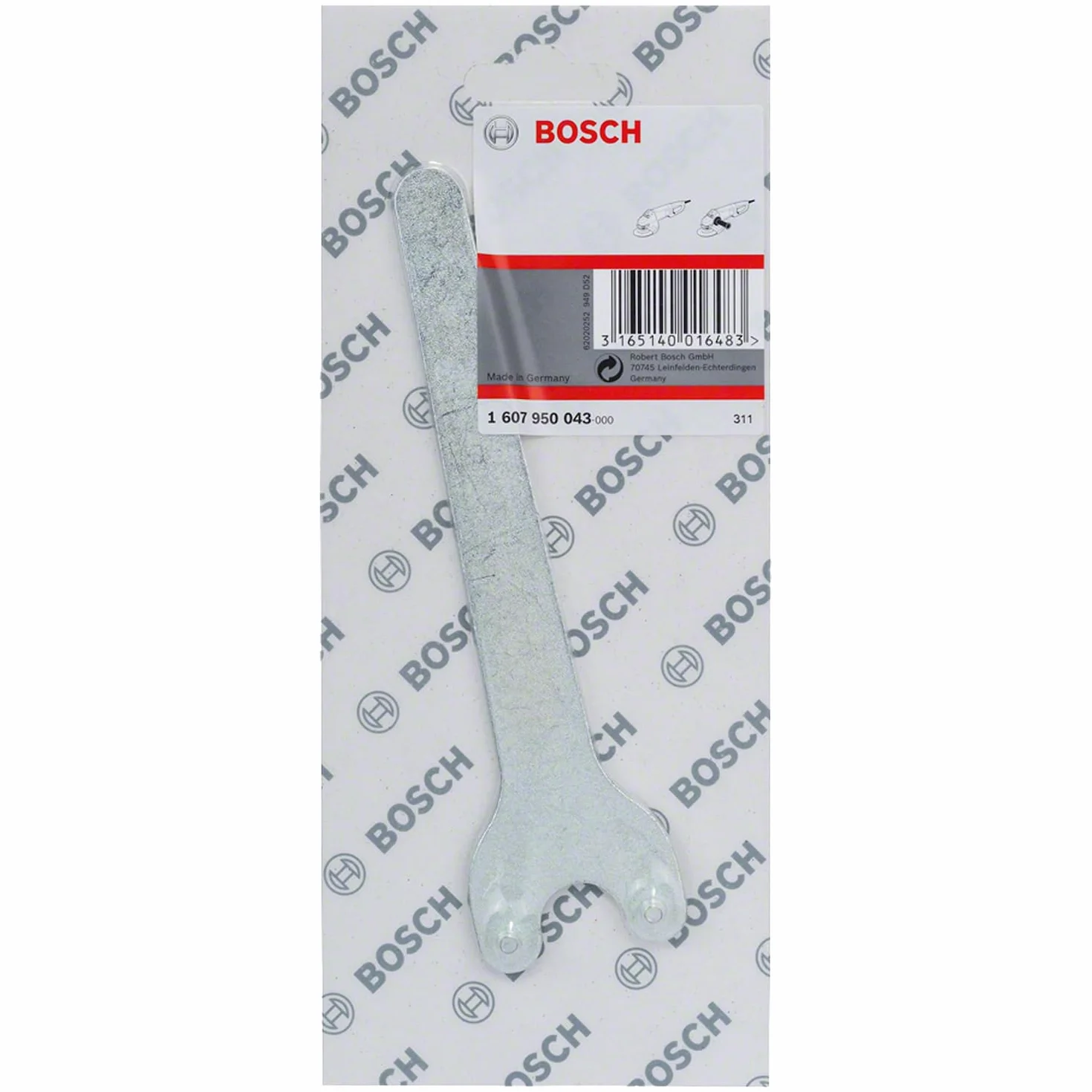 Bosch Clé à ergots droite pour meuleuses angulaires