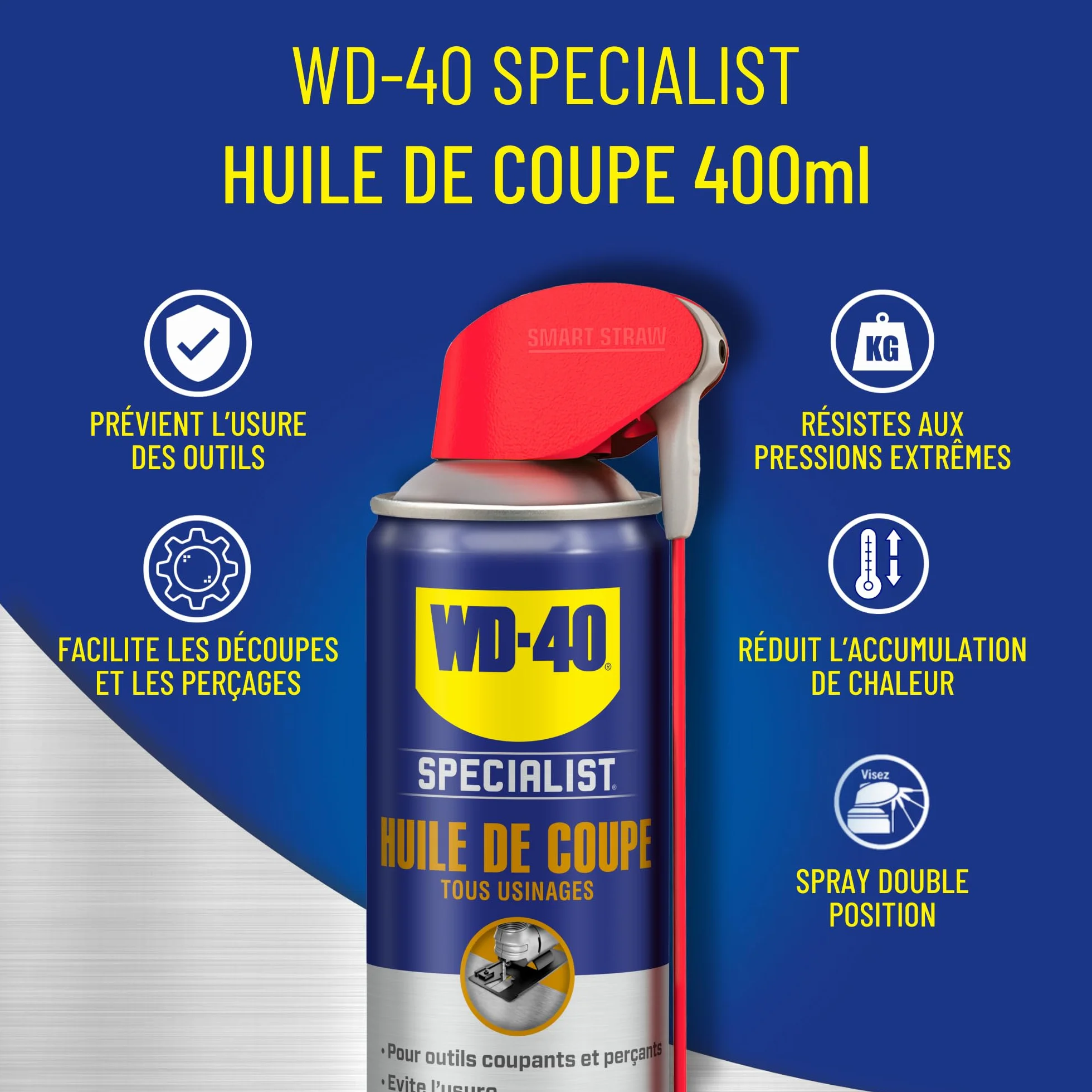 WD-40 SPECIALIST Huile de Coupe 400 ml
