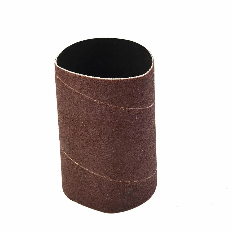 Manchon de ponçage 115 mm pour ponceuse à broche oscillante - Bandes abrasives 38-76 mm - Grain 80/150/240