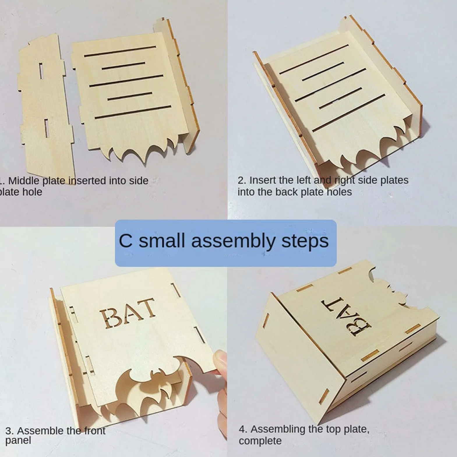 Nichoir à Chauves-Souris en Bois - Habitat Animal Extérieur