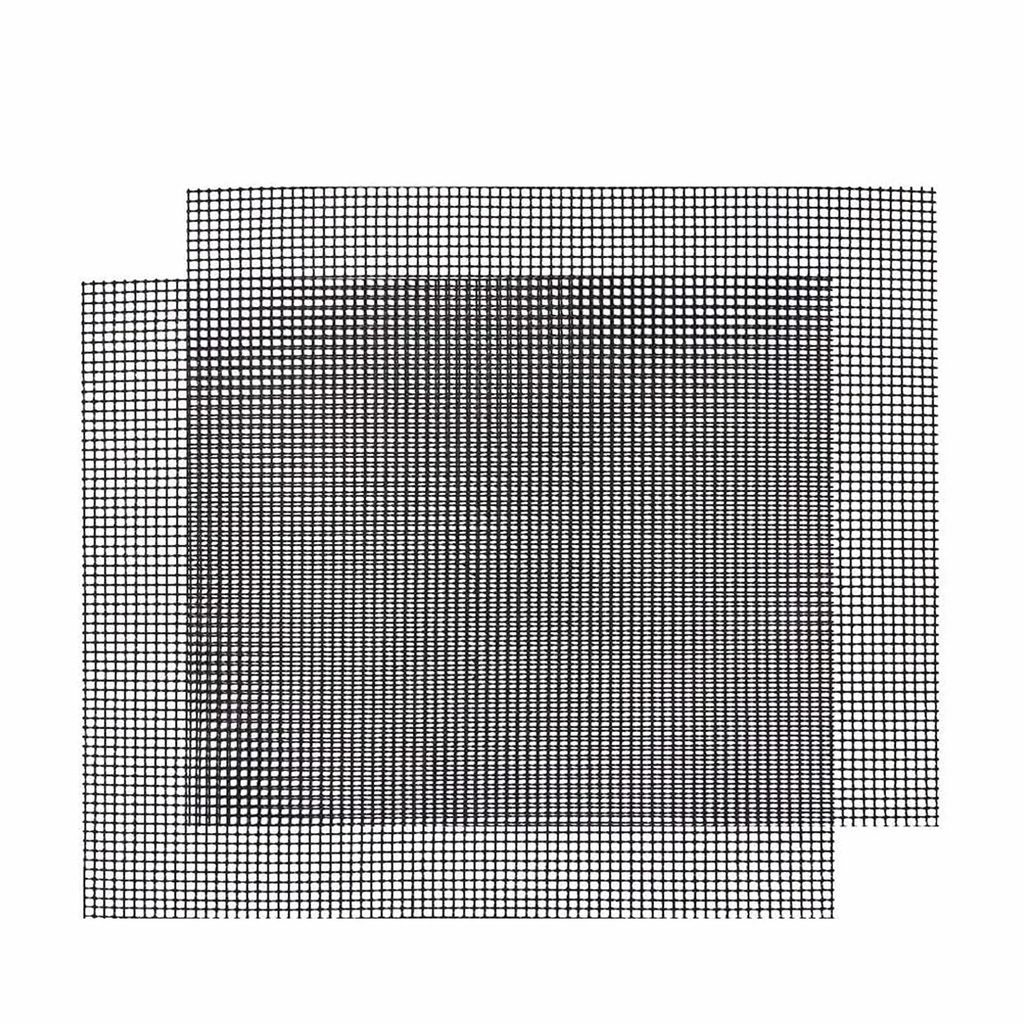 42 * 36cm Grille Barbecue decoupable, 2PC Tapis de Cuisson Réutilisable Grille Anti-adhésif pour Yaourtières Multi-Délices Barbecue Cuisson