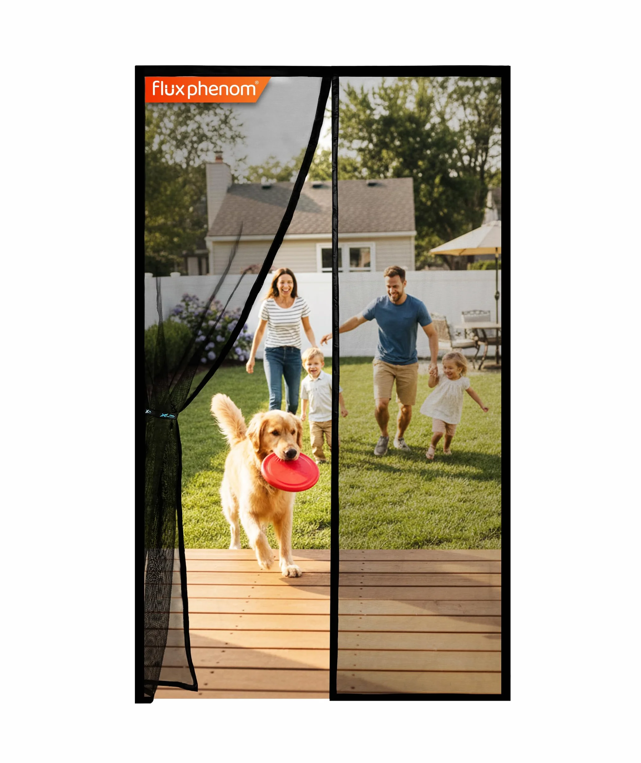 Moustiquaire Fenetre Magnétique 120x220cm Anti-Insectes Mosquito Net