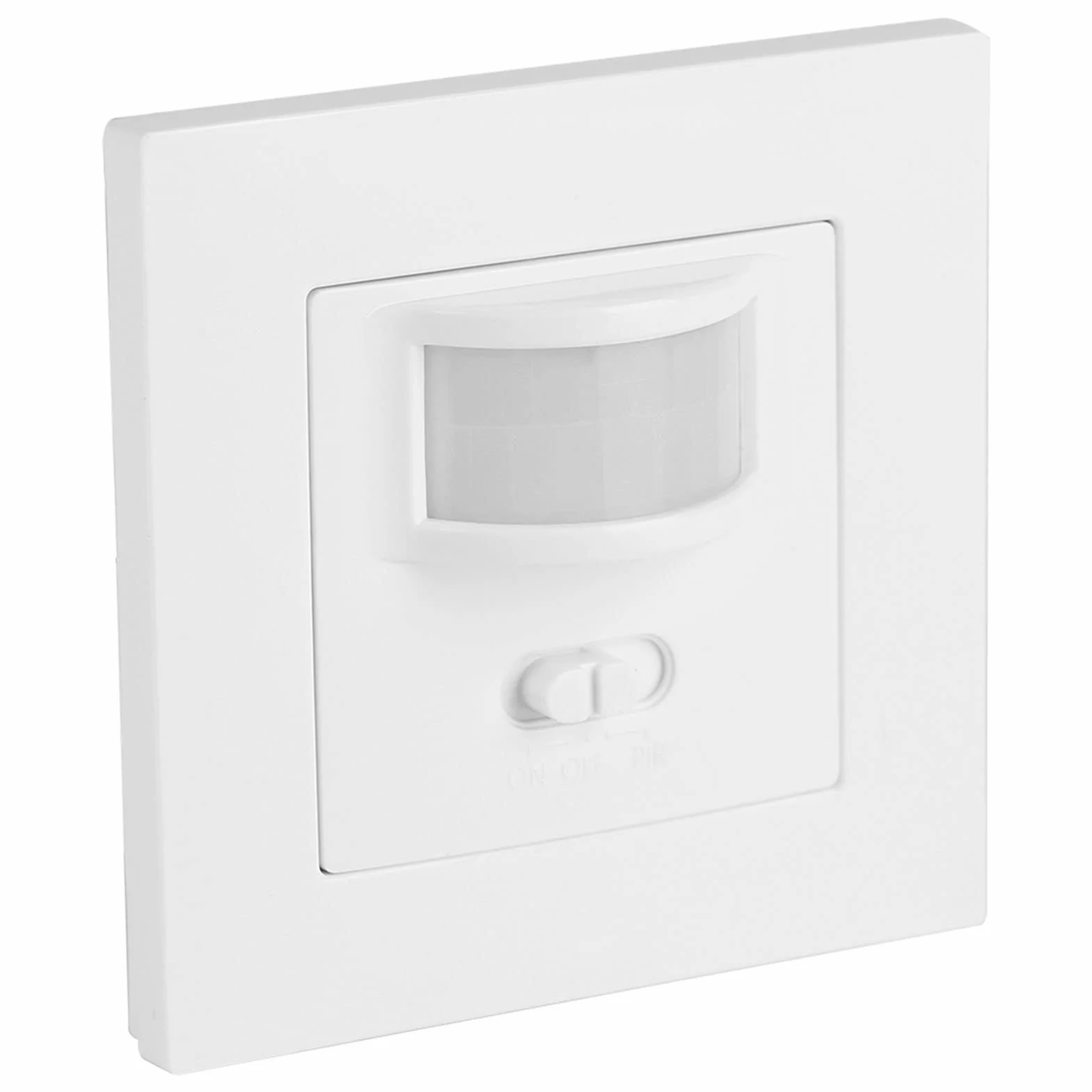 KIMISS Interrupteur à Capteur de Mouvement Infrarouge PIR pour Applique Murale Encastrée 110 V-240 V