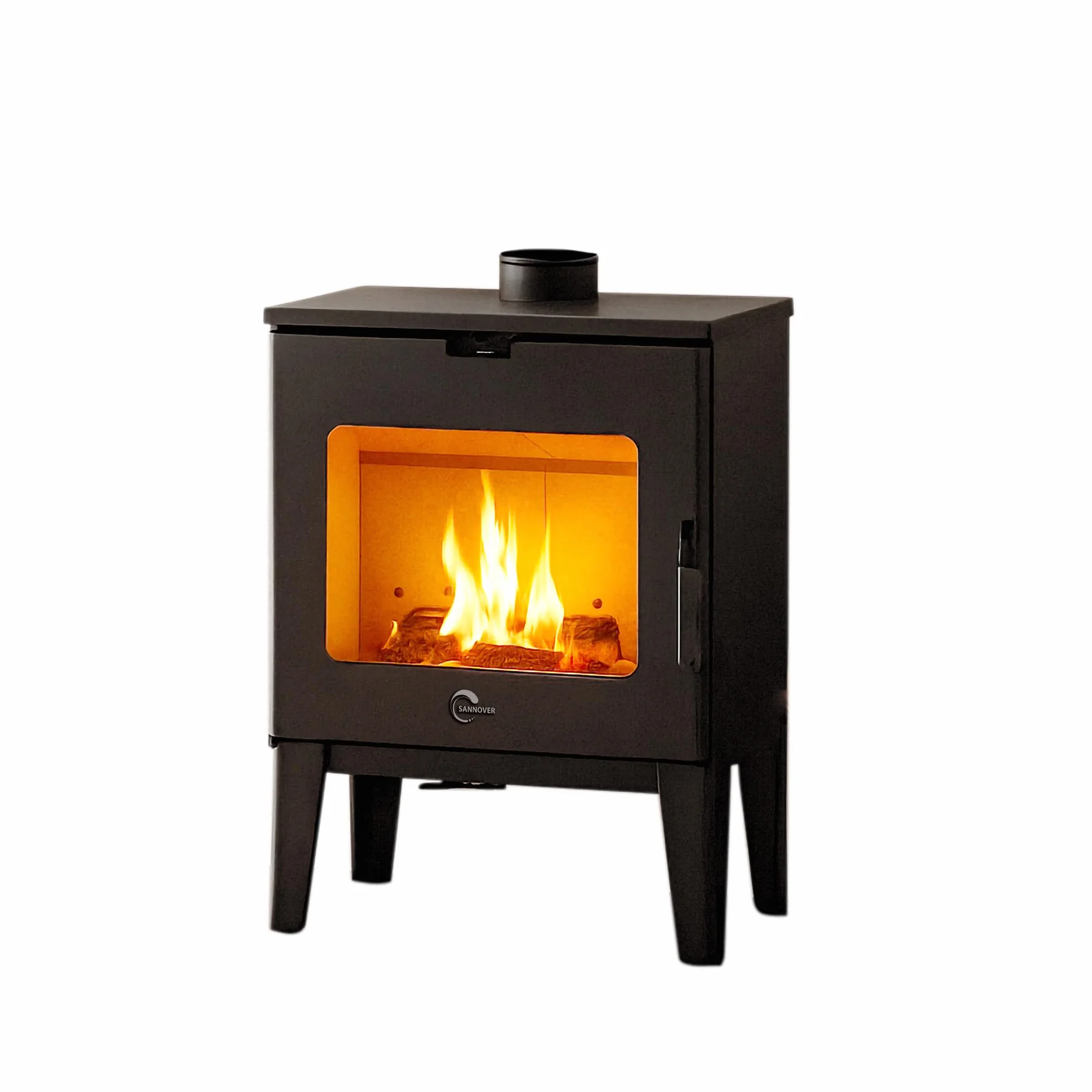 Poêle à Bois Sannover Dita 7,6 kW Bûche 40 cm