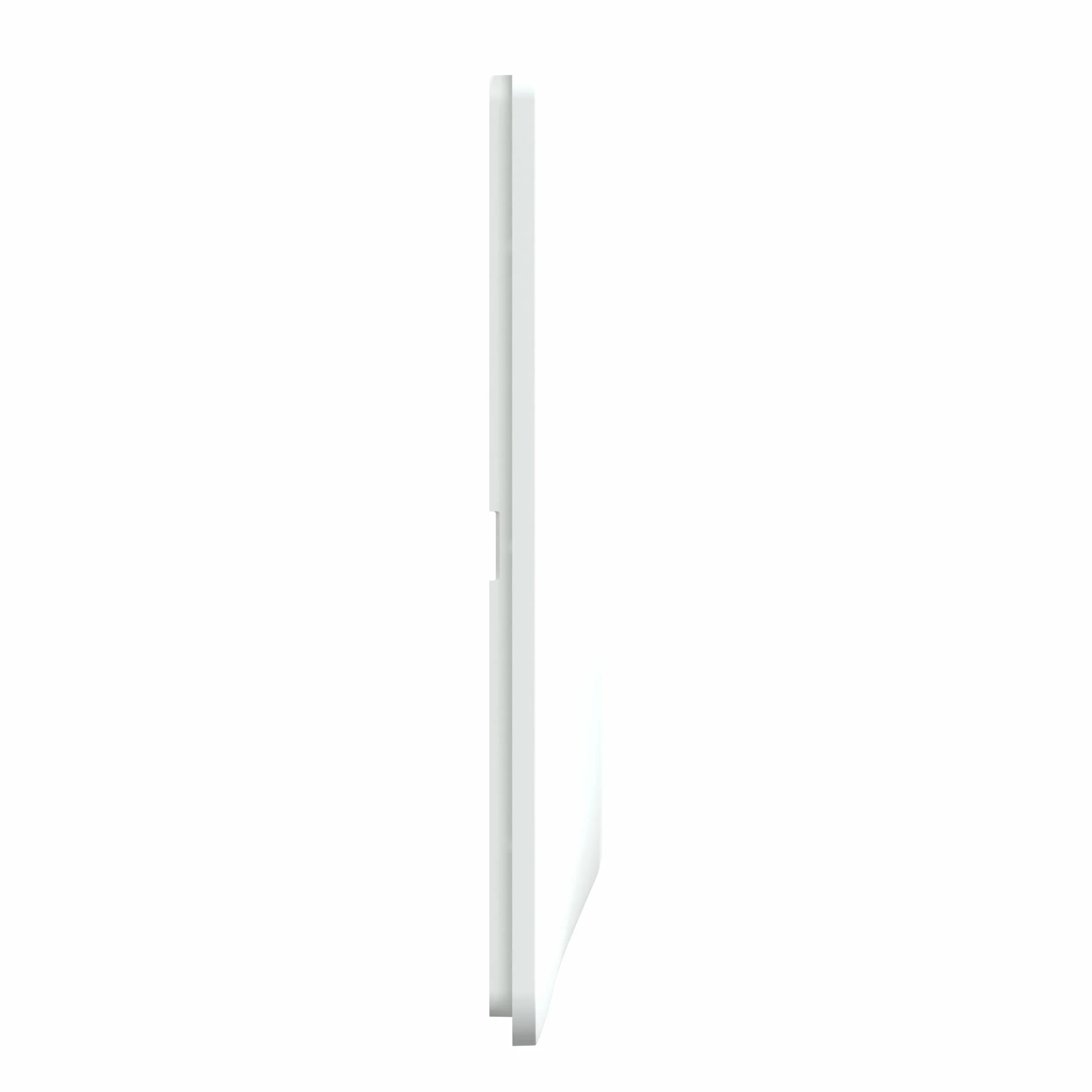 Schneider Electric Ovalis Plaque de finition 2 postes Horizontal entraxe 71 mm Blanc