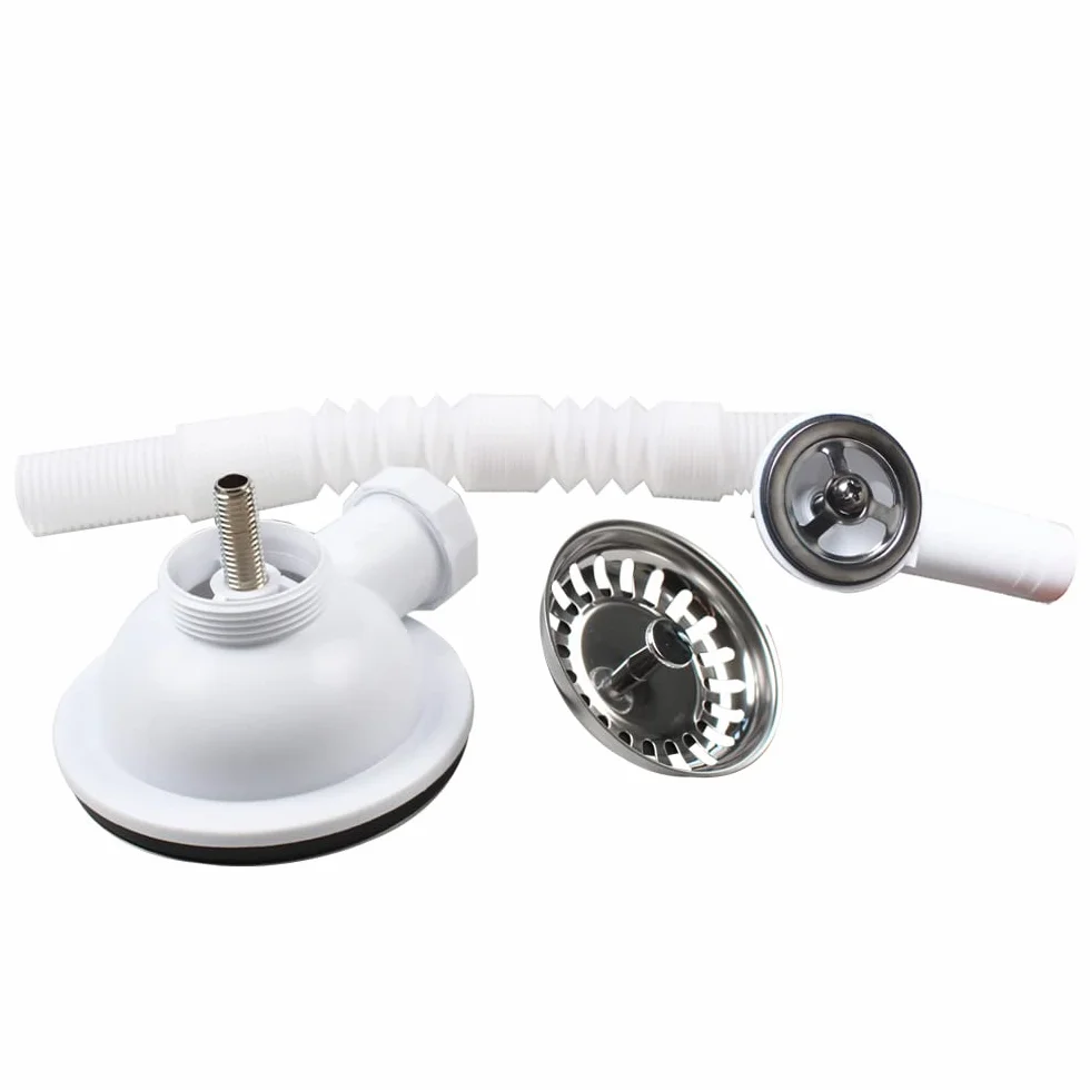 Talea 304 Vis Acier Inoxydable 5,5 cm Pour Évier Cuisine 114 mm Trop-plein Grille Vidange XK186GE