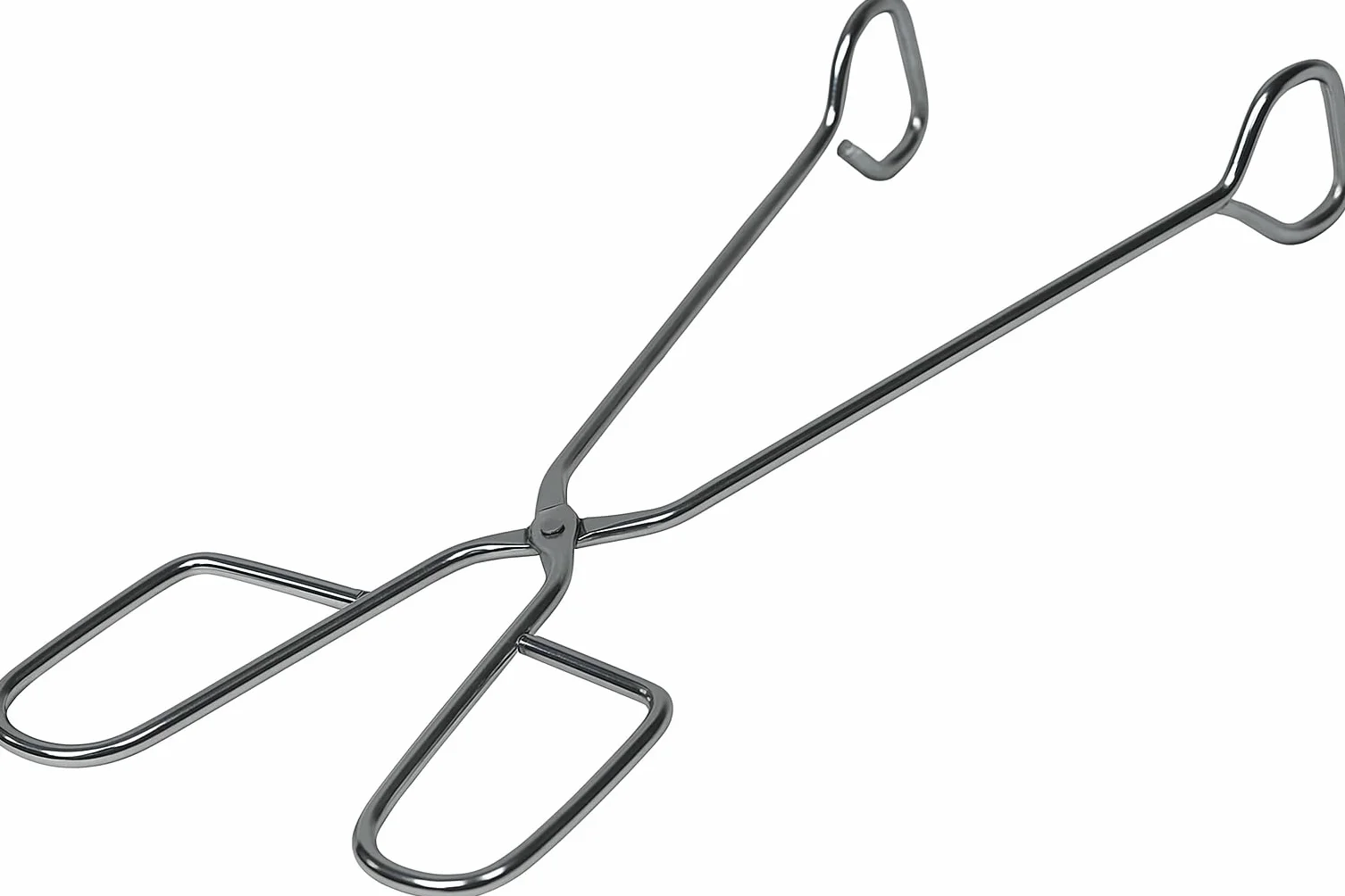 Pince à barbecue en acier inoxydable 31 cm – Pince anti-rouille, résistante à la chaleur, idéale pour barbecue, cuisine et camping – Outil professionnel pour viande, légumes, saucisses et plus