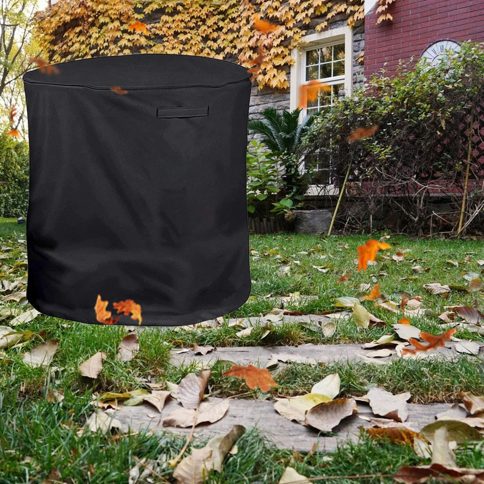 Couvercle de broyeur de feuilles électrique, couvercle anti-poussière pour broyeur de feuilles d'extérieur | Housse imperméable et anti-poussière pour déchiqueteuse à bois longue