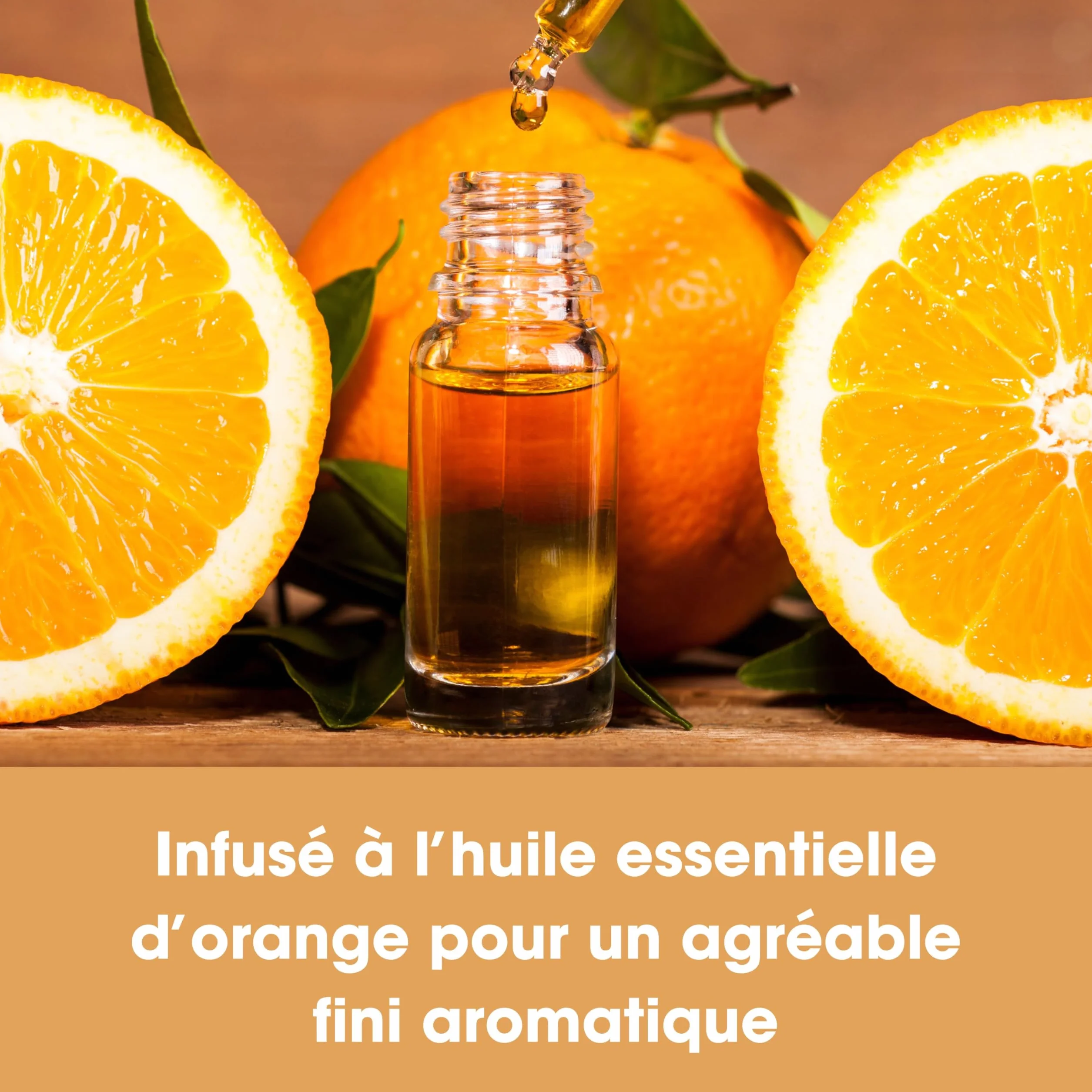 Cire Bois & Polish Furniture Clinic À l’Huile Essentielle d’Orange – Cire d’Abeille pour Bois Fini et Non Fini 250 ml