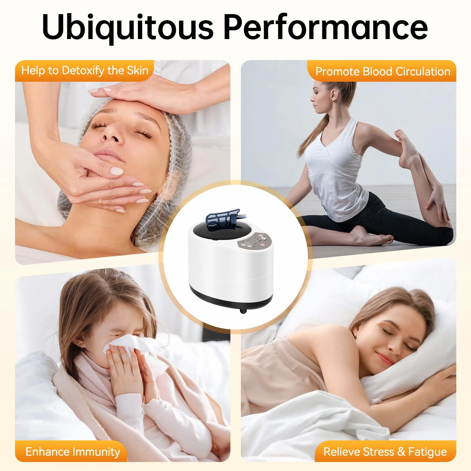 Générateur de vapeur pour sauna 1000 W 3 l avec télécommande