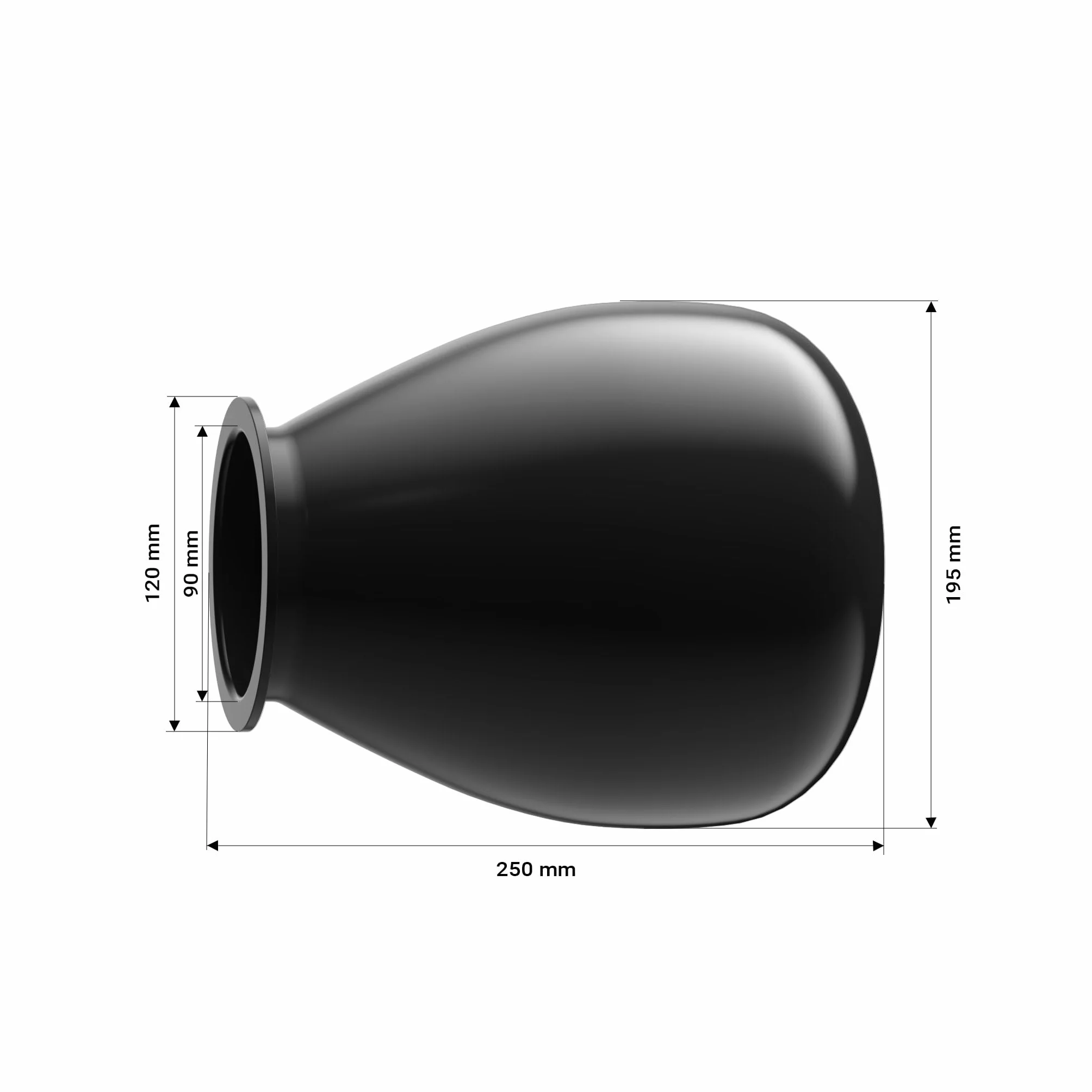 Vessie de rechange 20-24L Réservoir pression ballon BUTYLE