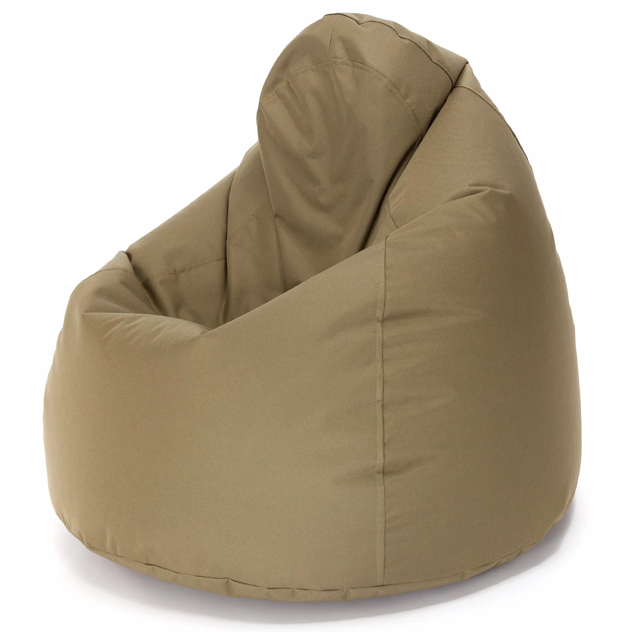 Ecopuf Fuzzy | Pouf pour l'intérieur et l'extérieur 80x110 cm | Pouf Fauteuil pour Enfants et Adultes | Coussin ou Gaming | Livrés avec Rembourrage