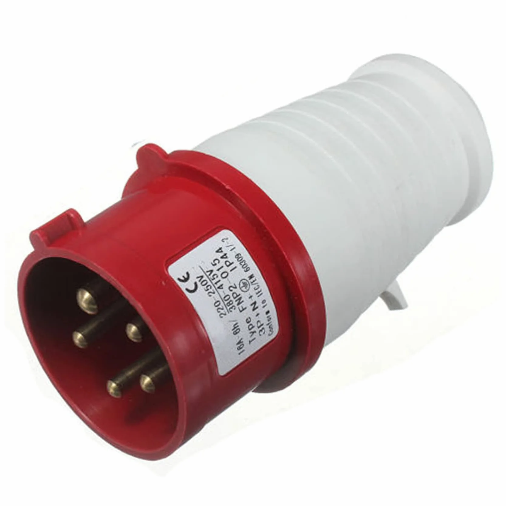 16A 5 Broches Fiche & Douille IP44 3 Phase 380-415V 3P + N + Terre