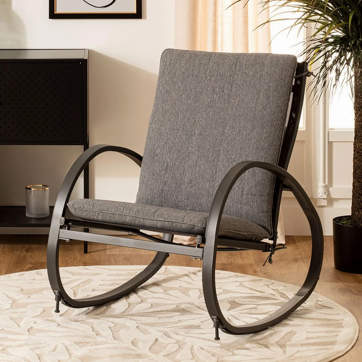 Hespéride - Fauteuil à Bascule Nevada Graphite
