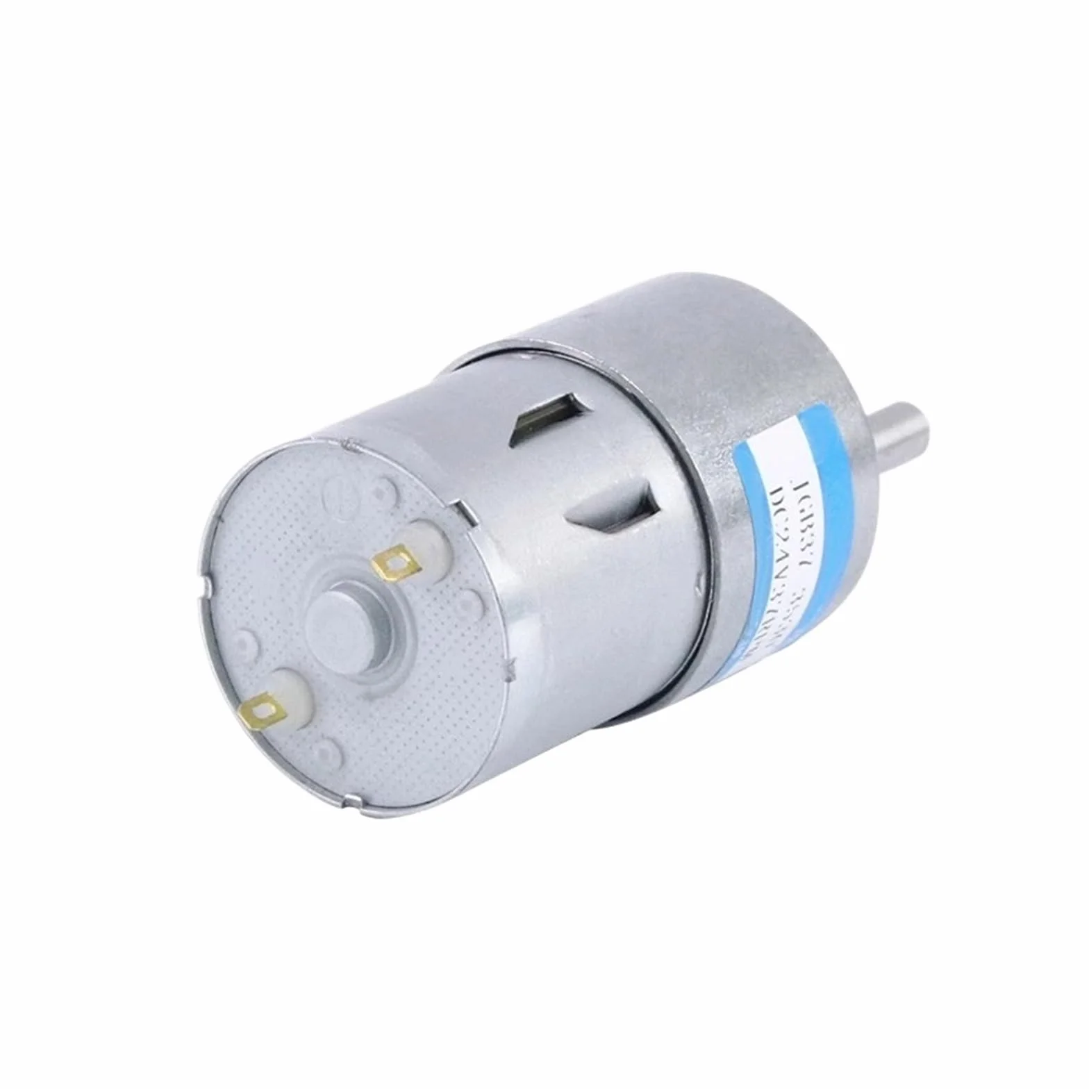 Moteur électrique Miniature JGB37-3530 CC 12V 24V 107RPM à Engrenages métalliques
