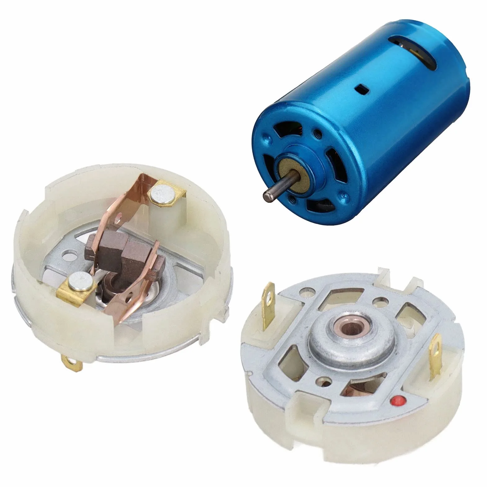 Support Balai Charbon Moteur RS550 2 Pièces pour Perceuse Visseuse