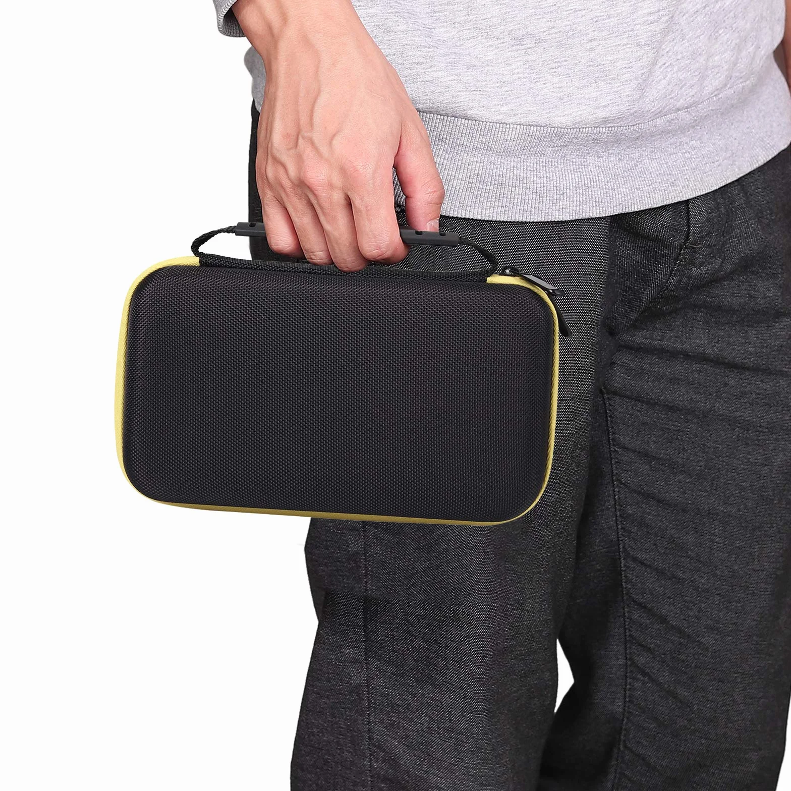Proster Étui Multimètre Rigide Sac EVA Imperméable Nylon Mousse Ajustable Protection Anti-Choc
