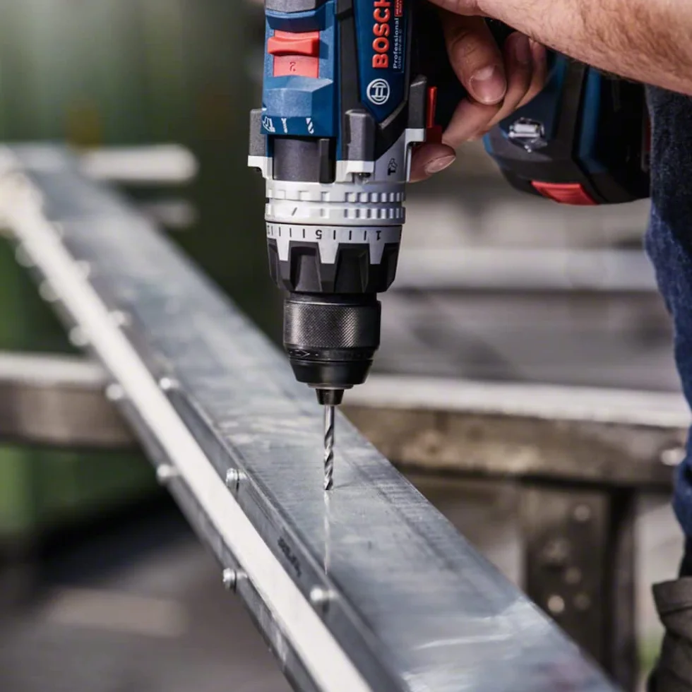 Bosch Professional Coffret 19 pièces Forets Hélicoïdaux HSS PointTeQ pour métal ProBox