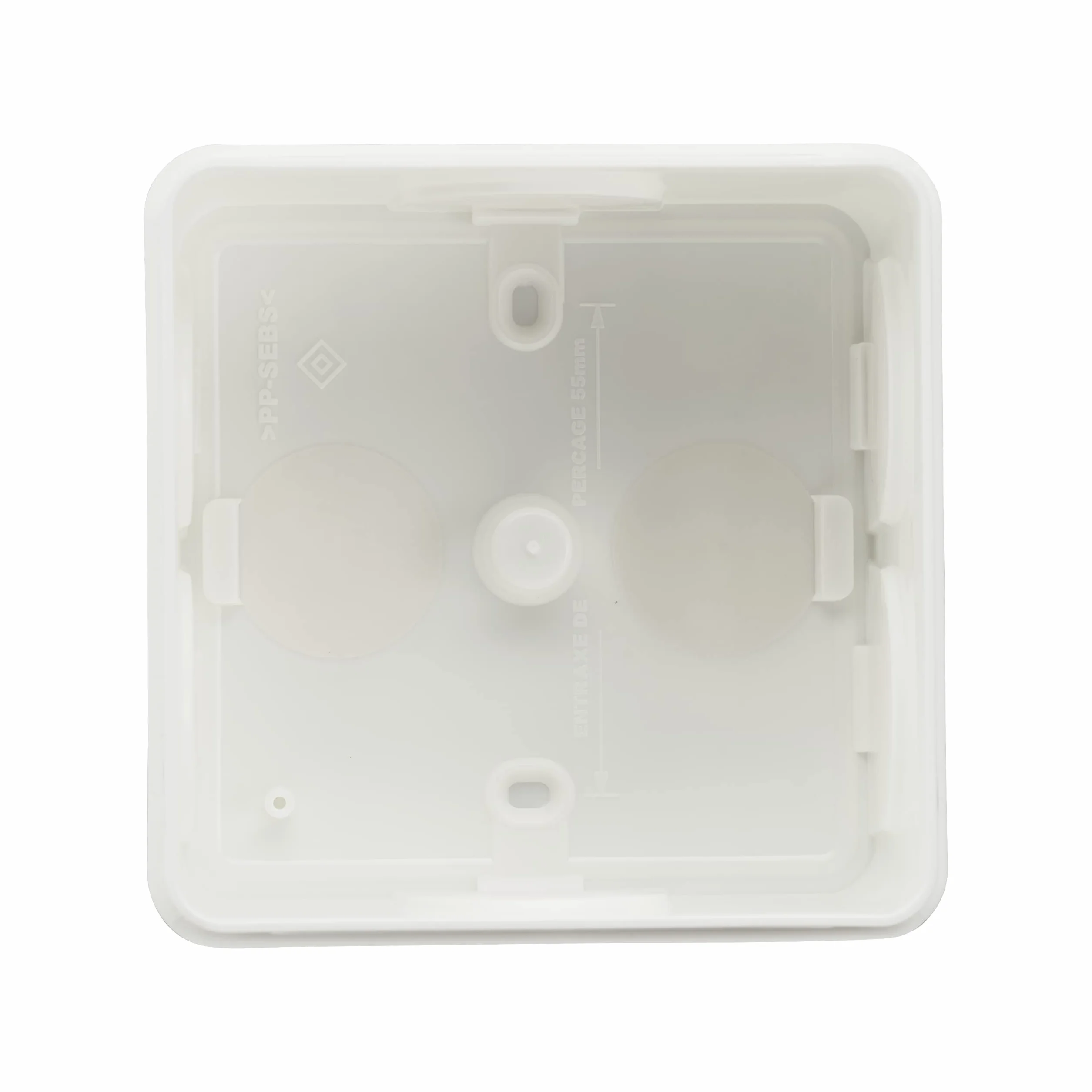 DEBFLEX Boîte De Dérivation Étanche IP66 85x85 Blanc