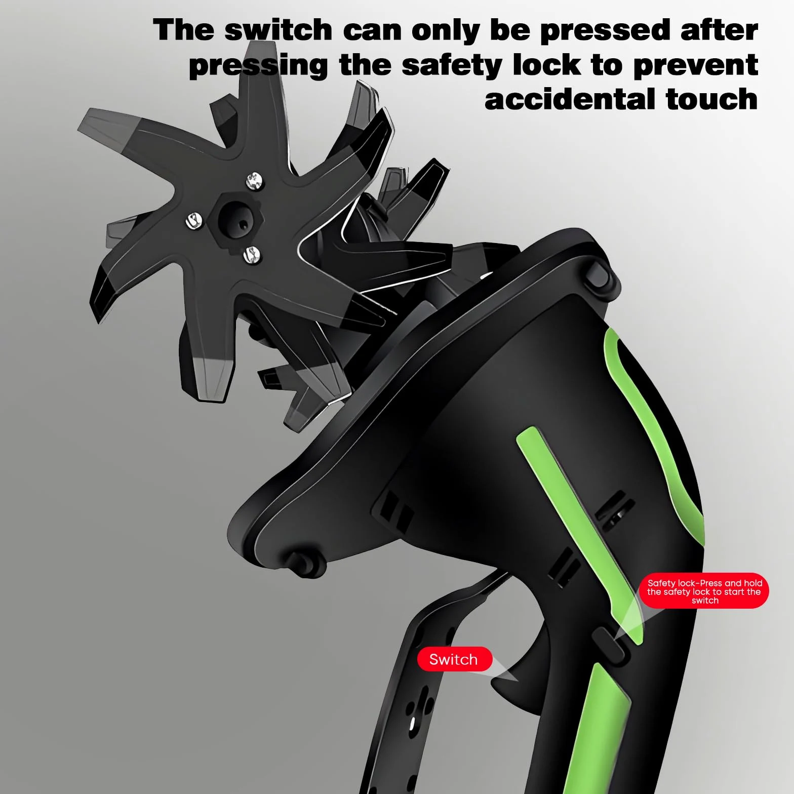 Motobineuse éLectrique sans Fil 21v avec Batterie, Portable Motoculteur de Jardin Manuel sans Fil, motocultiveur léger avec 10 cm de Largeur et Profondeur de Travail, pour Massif (2 Batteries)