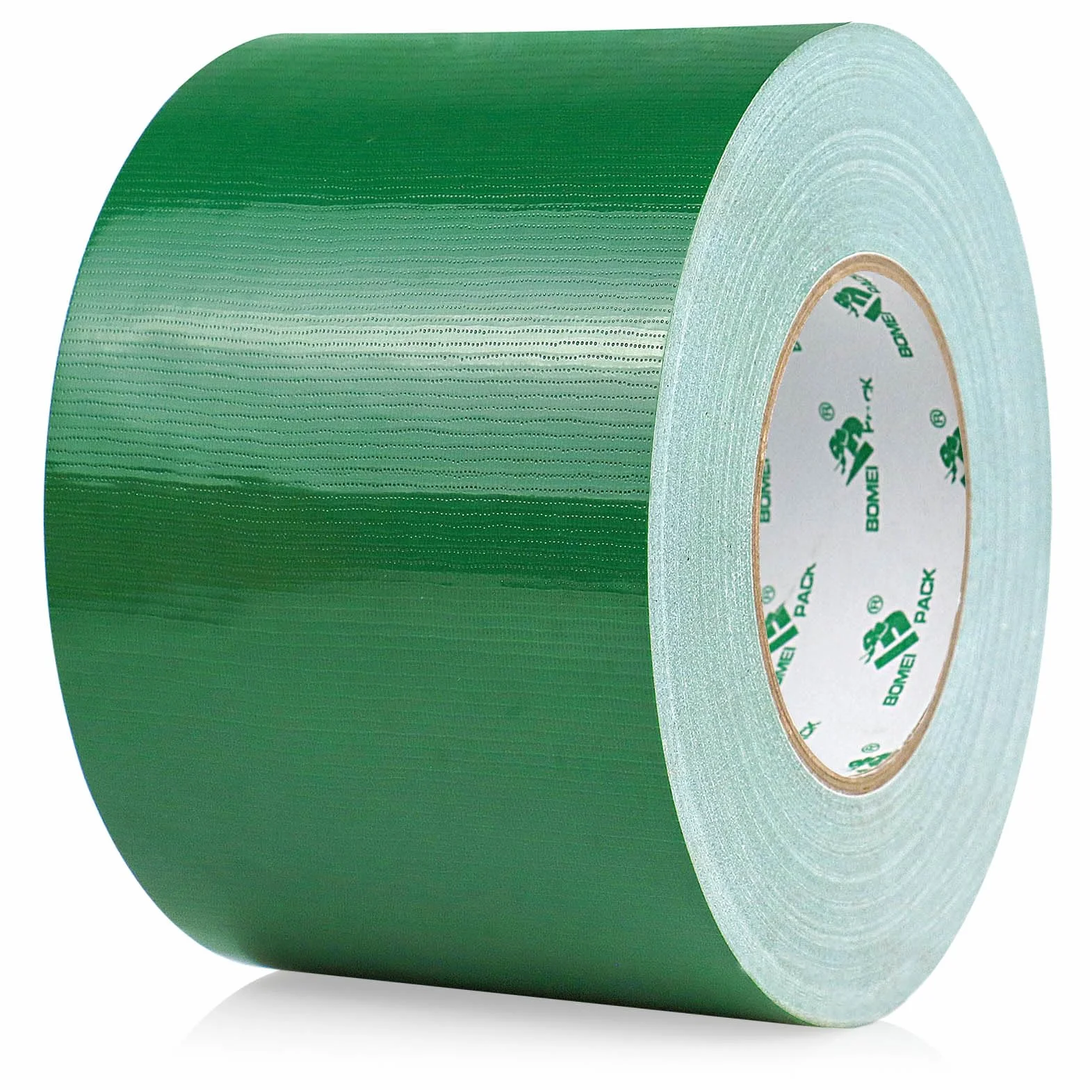 BOMEI PACK Ruban Adhésif Toilé Heavy Duty Duct Tape 100mm x 50 m Vert