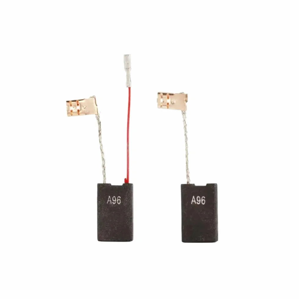 Trade-Shop Lot de 2 balais de charbon 6,3 x 16 x 26 mm Compatible Bosch GSH 11 VC