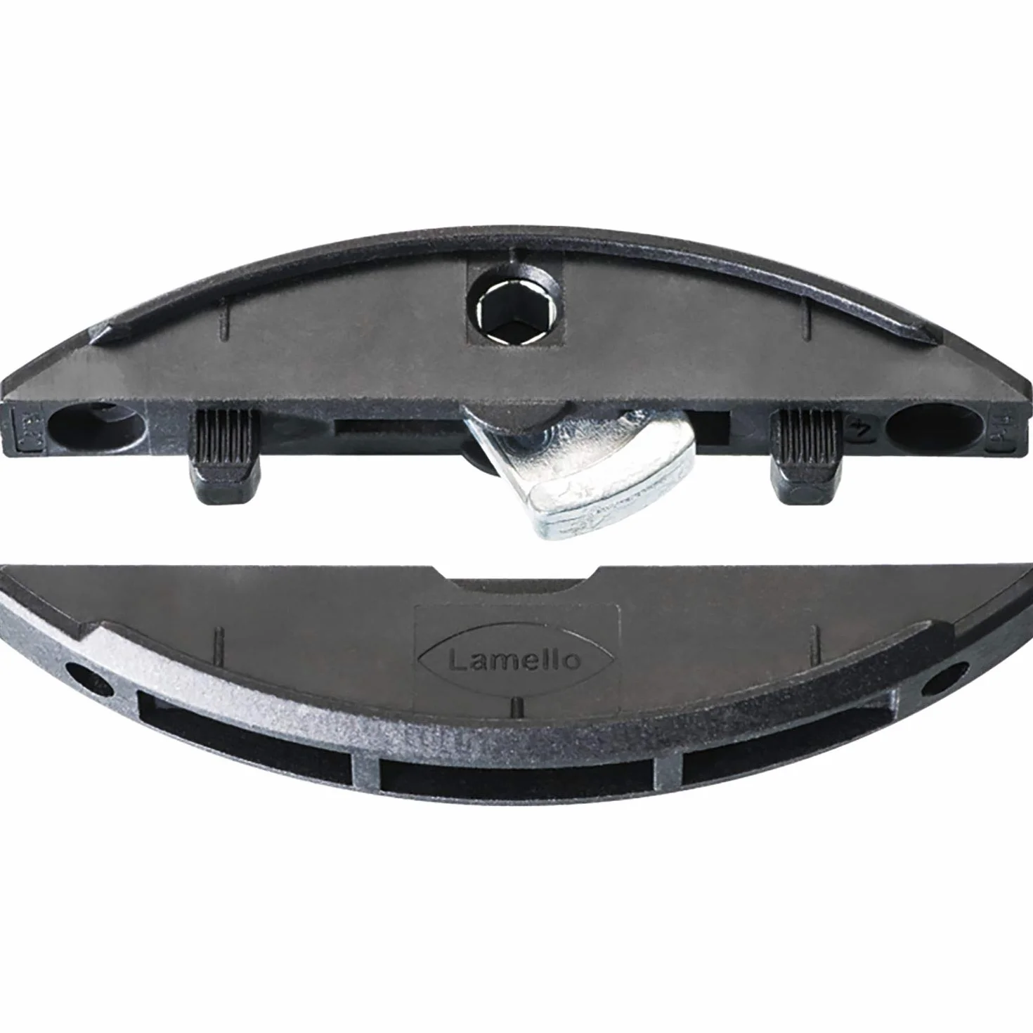Lamello Clamex P-14 Connecteur à clipser Noir, Lot de 80 paires, Plastique