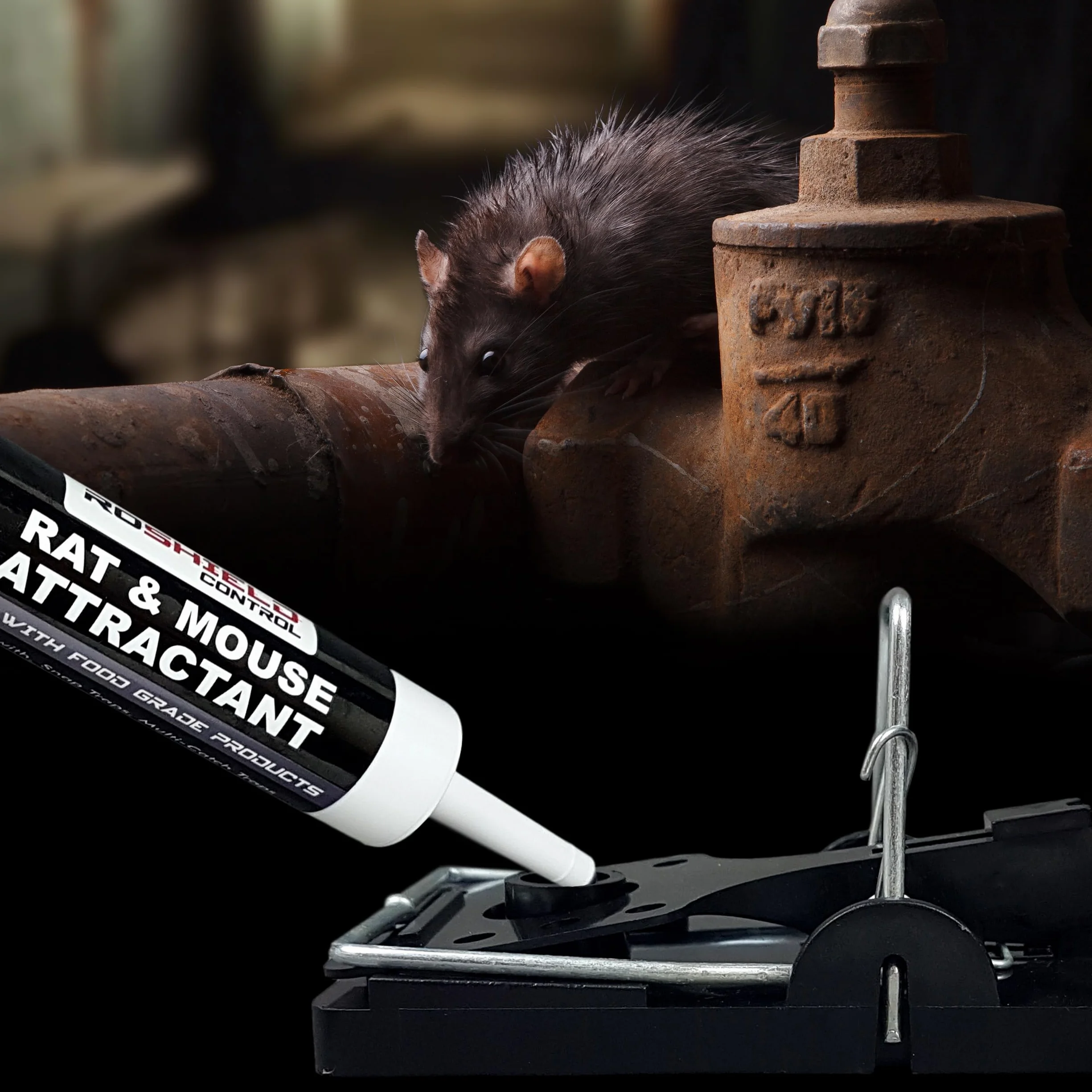 Roshield 2 x boîte protectrice pour pièges à Rats externes - Kit Anti-rongeurs et Anti-nuisibles pour Le Jardin, sans Poison - Qualité Professionnelle Verte