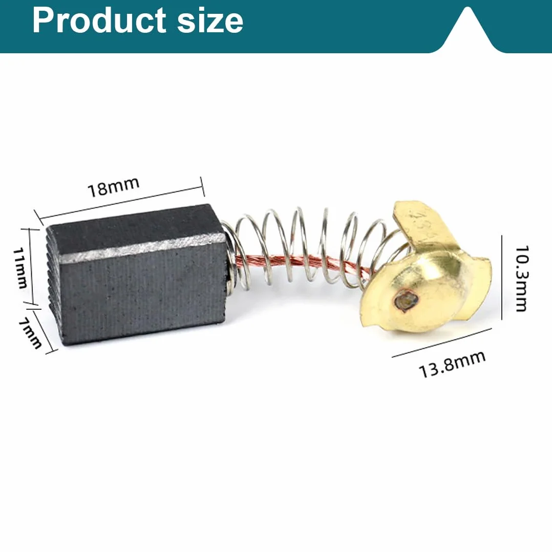Balais de carbone pour moteurs électriques outils électriques - 3 paires