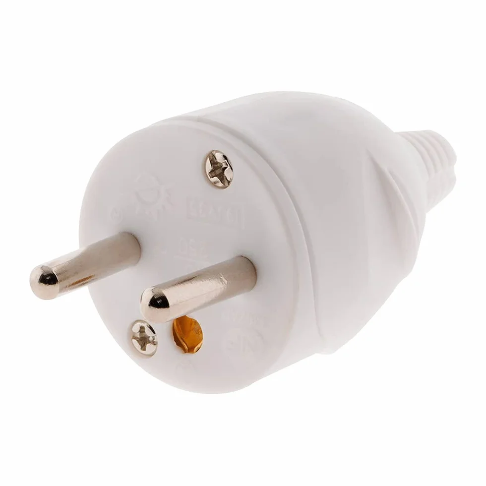 Zenitech Fiche mâle 16A 2P+T blanc