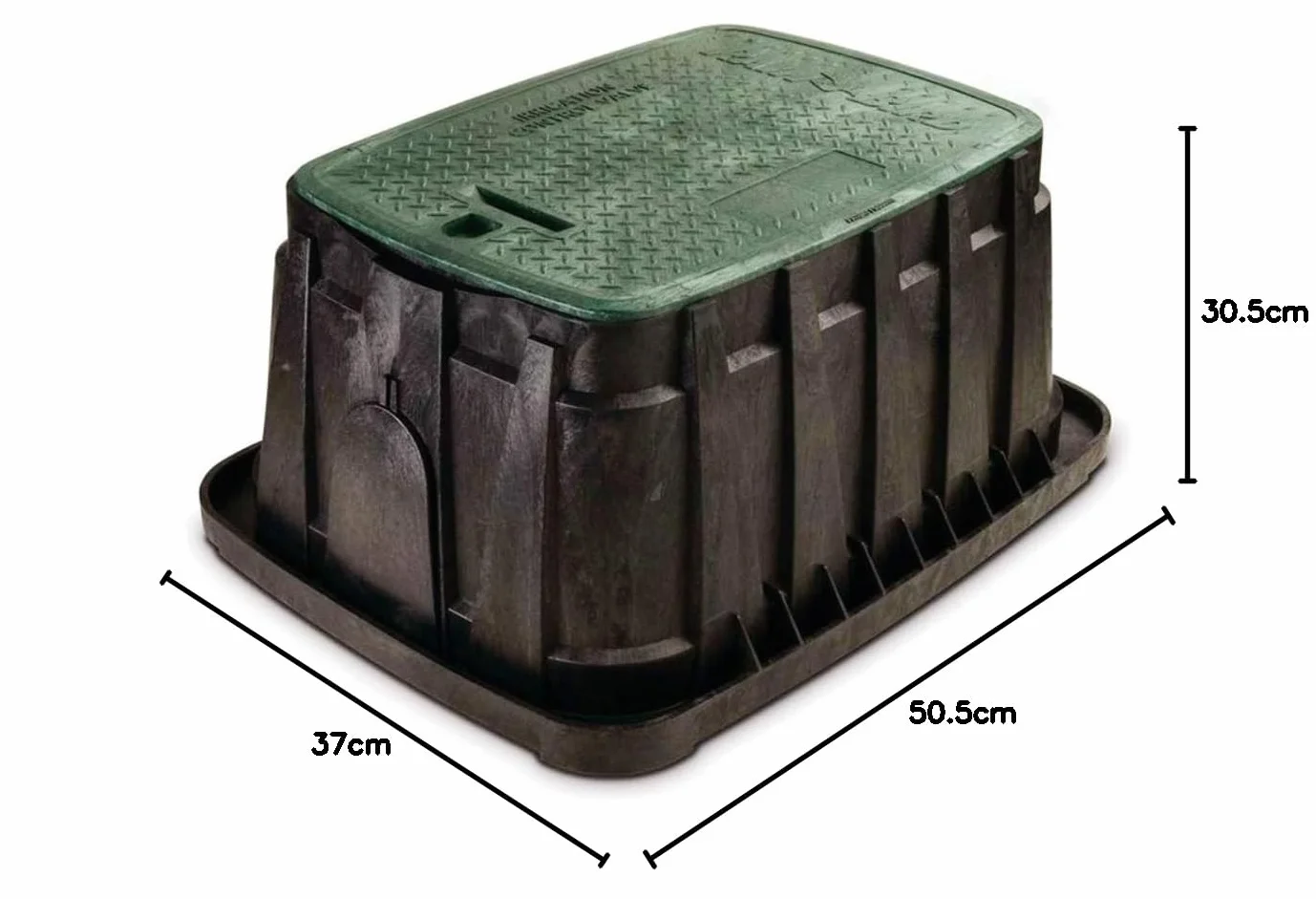 Rainbird Boîte à vanne eckig 505 x 370 x 305 mm pour 3 ventilations