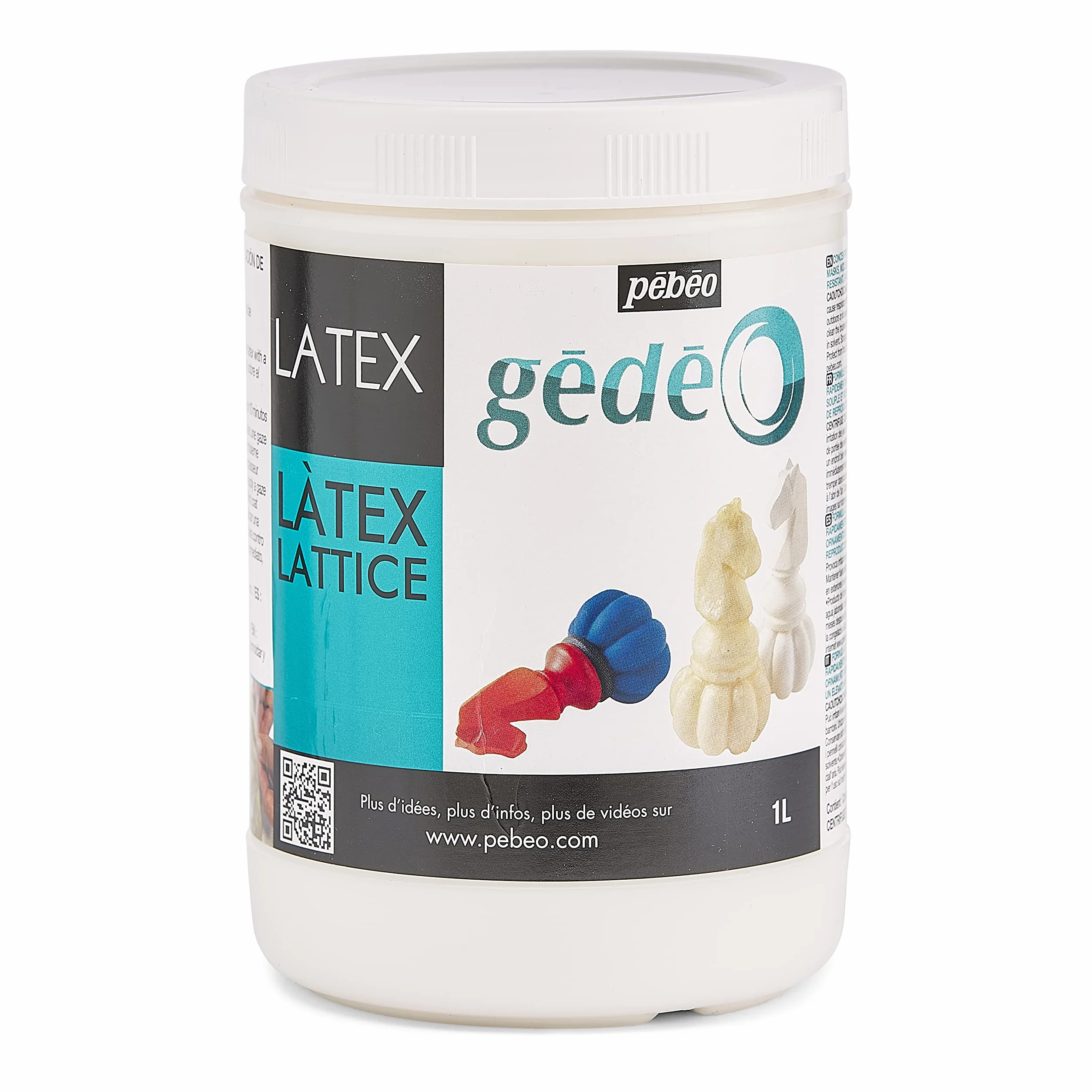 Pebeo Gedeo Latex à mouler 1 l Blanc