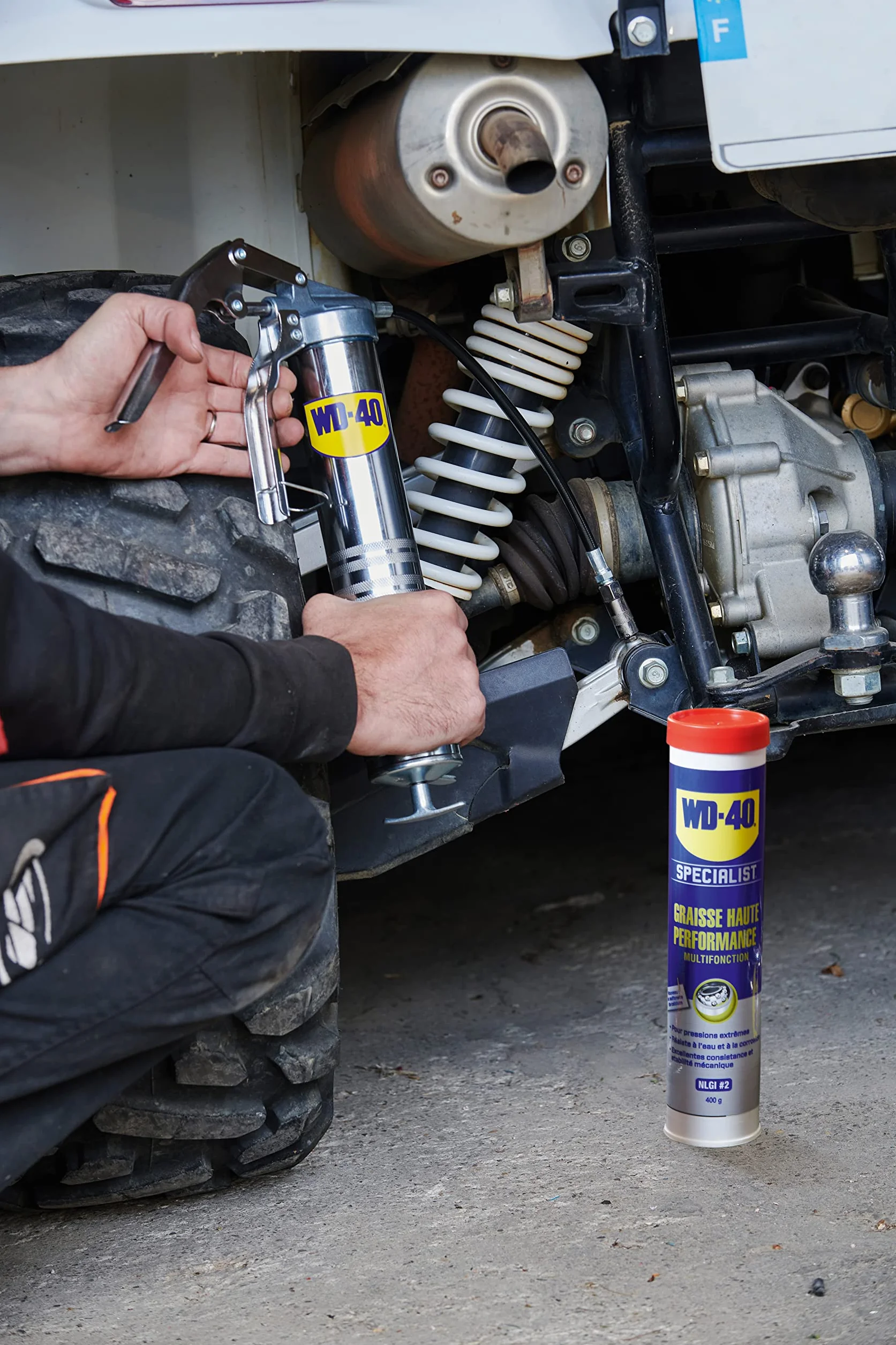 WD-40 SPECIALIST Graisse Haute Performance Multifonction Cartouche 400g