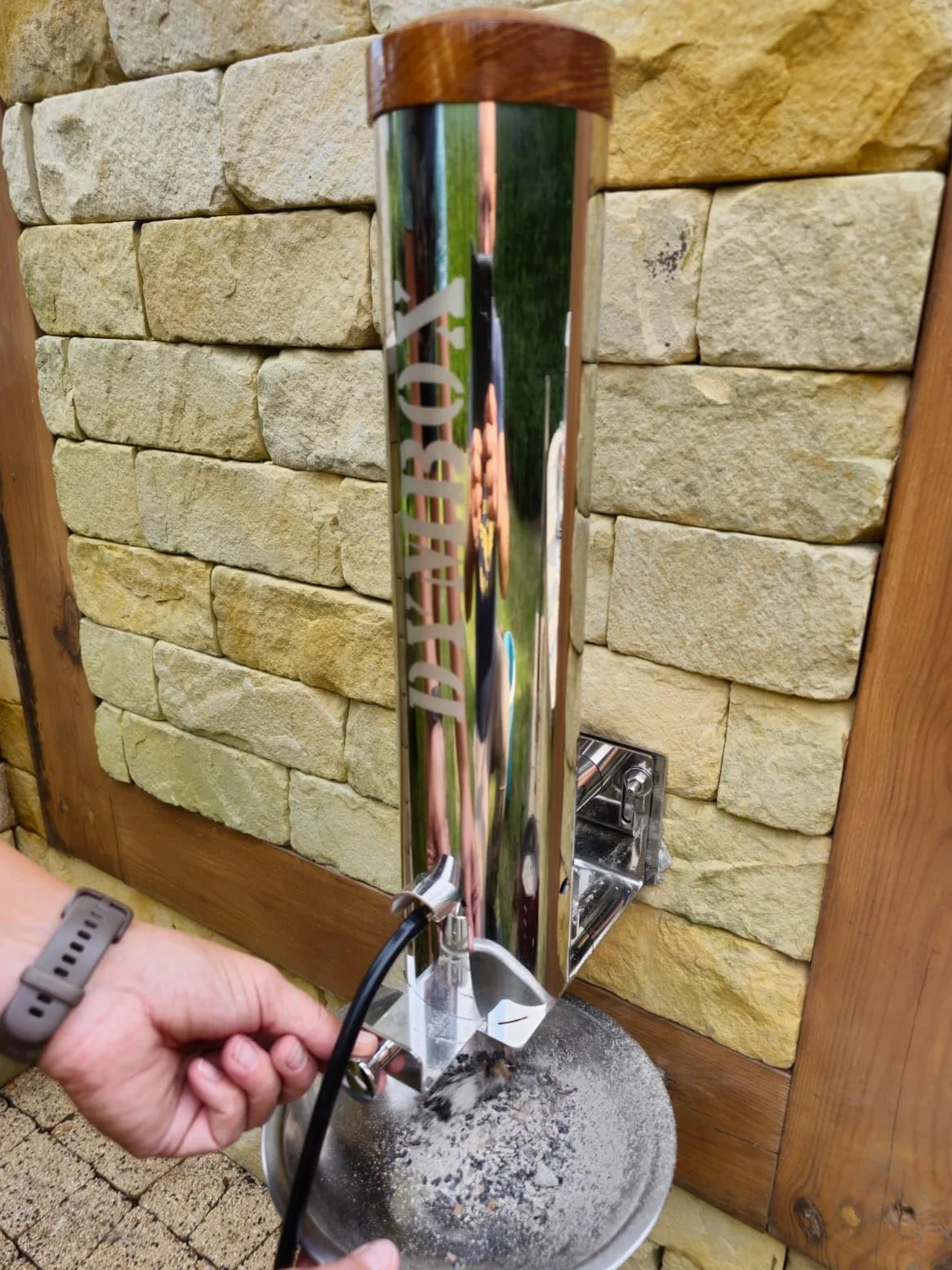 Générateur de fumée pour fumoir de 2,3 litres avec cendrier