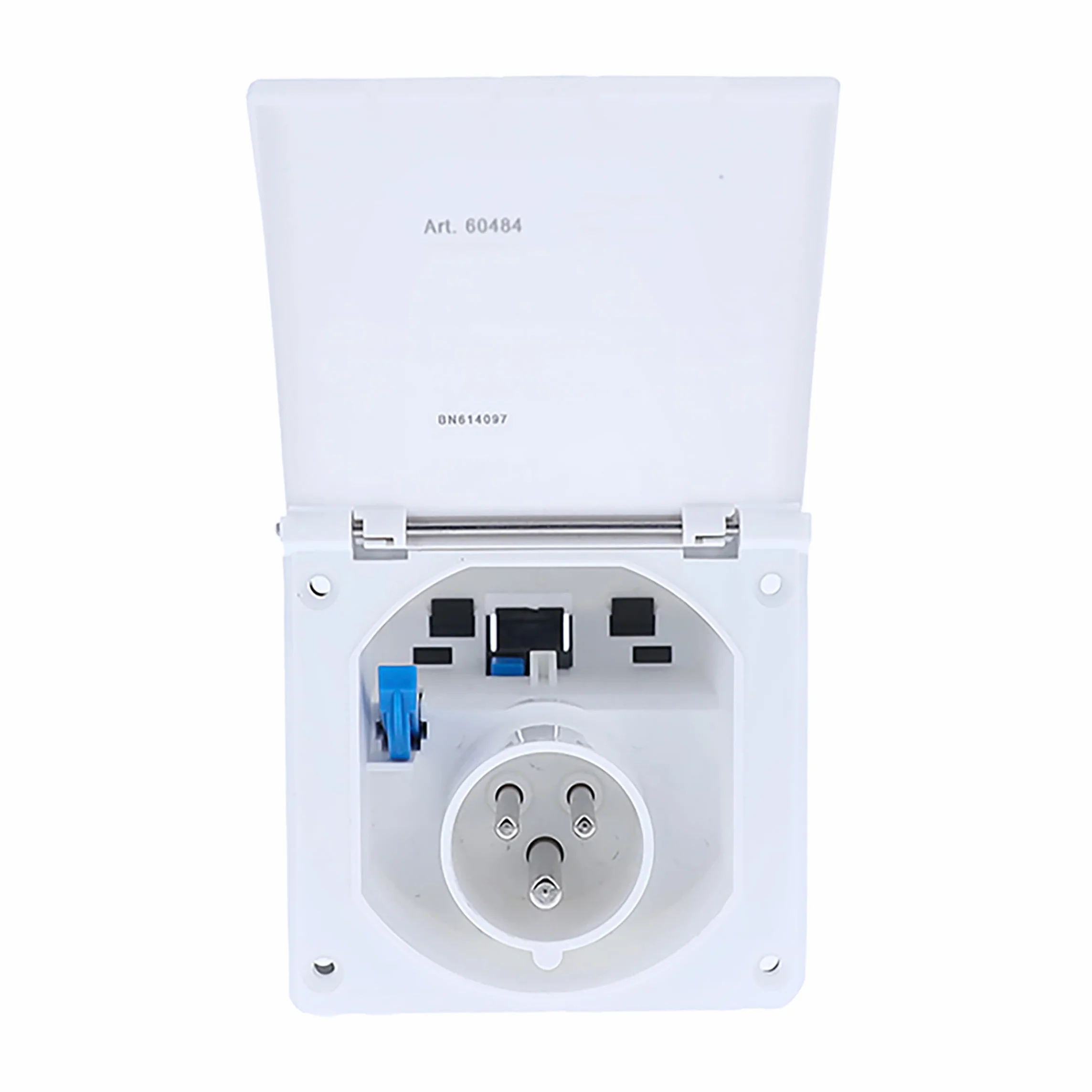 Schwabe Prise CEE 230V 16A 3 Broches IP44 Blanc