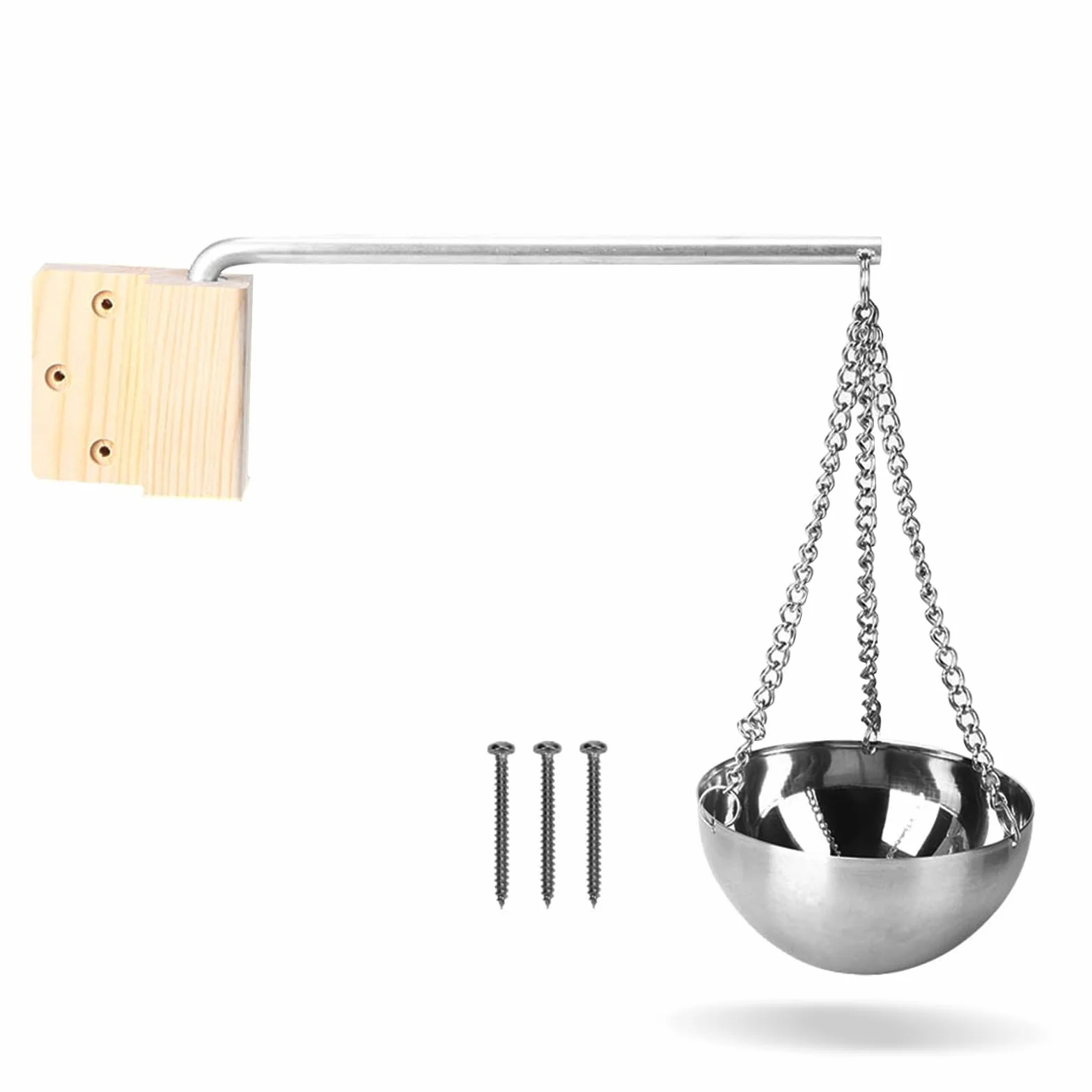 HERCHR Bol de Sauna en Acier Inoxydable, Tasse à Huile pour Accessoires de Sauna