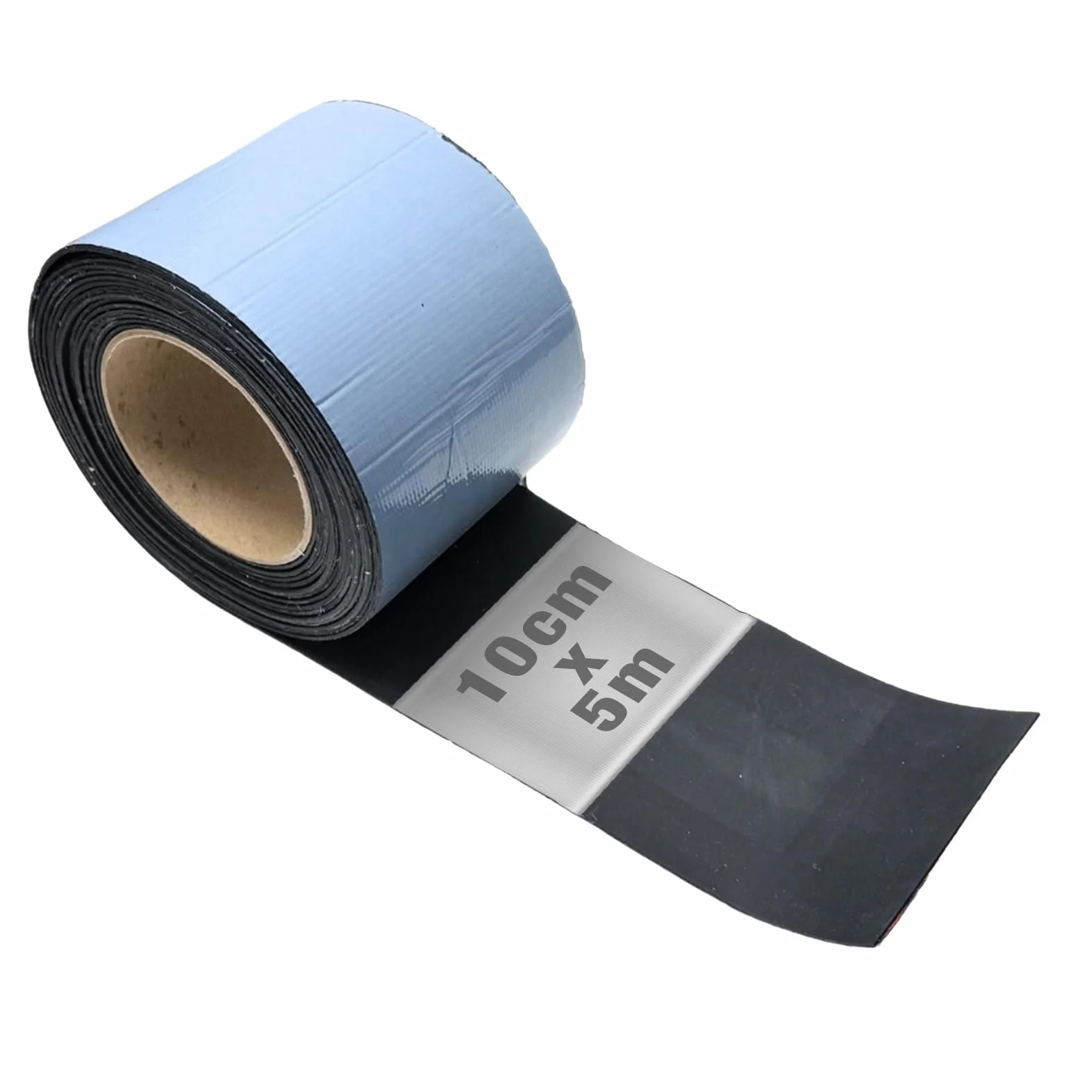 Bande de butyl EPDM autocollante 1,7 mm 10 cm x 5 m étanche résistant aux intempéries et UV