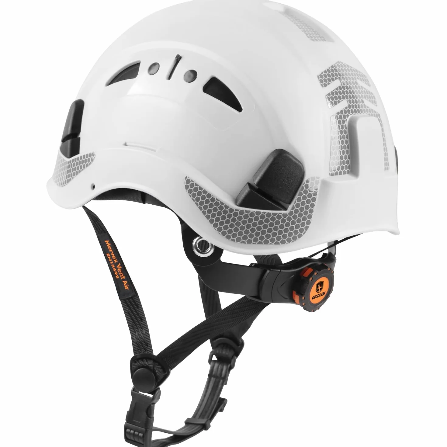 GREEN DEVIL Casque de sécurité ventilé réglable haute visibilité escalade travail en hauteur