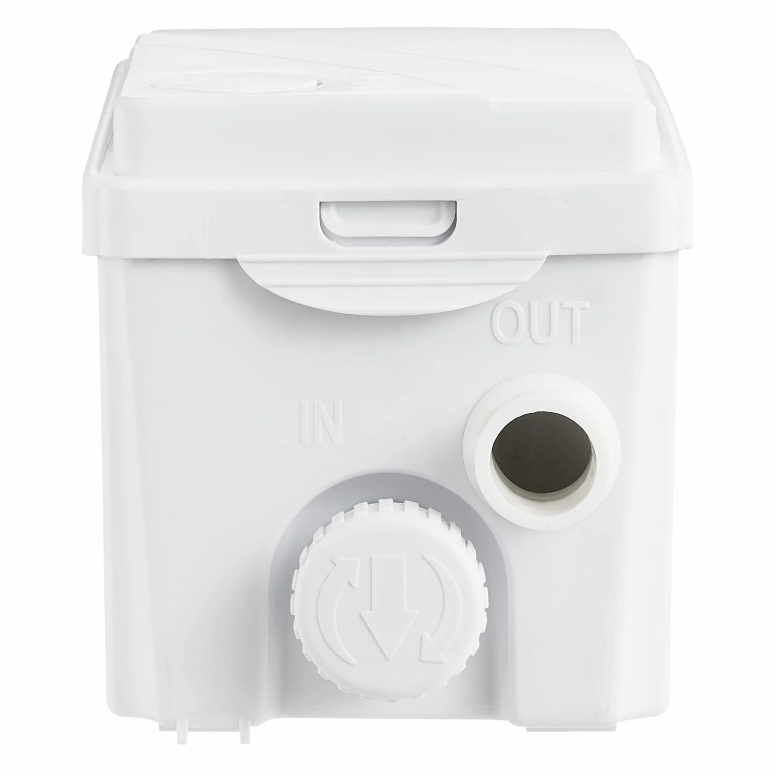 VEVOR Pompe de relevage eaux grises 350 W 6000 L/h 7 m 3 entrées d'eau