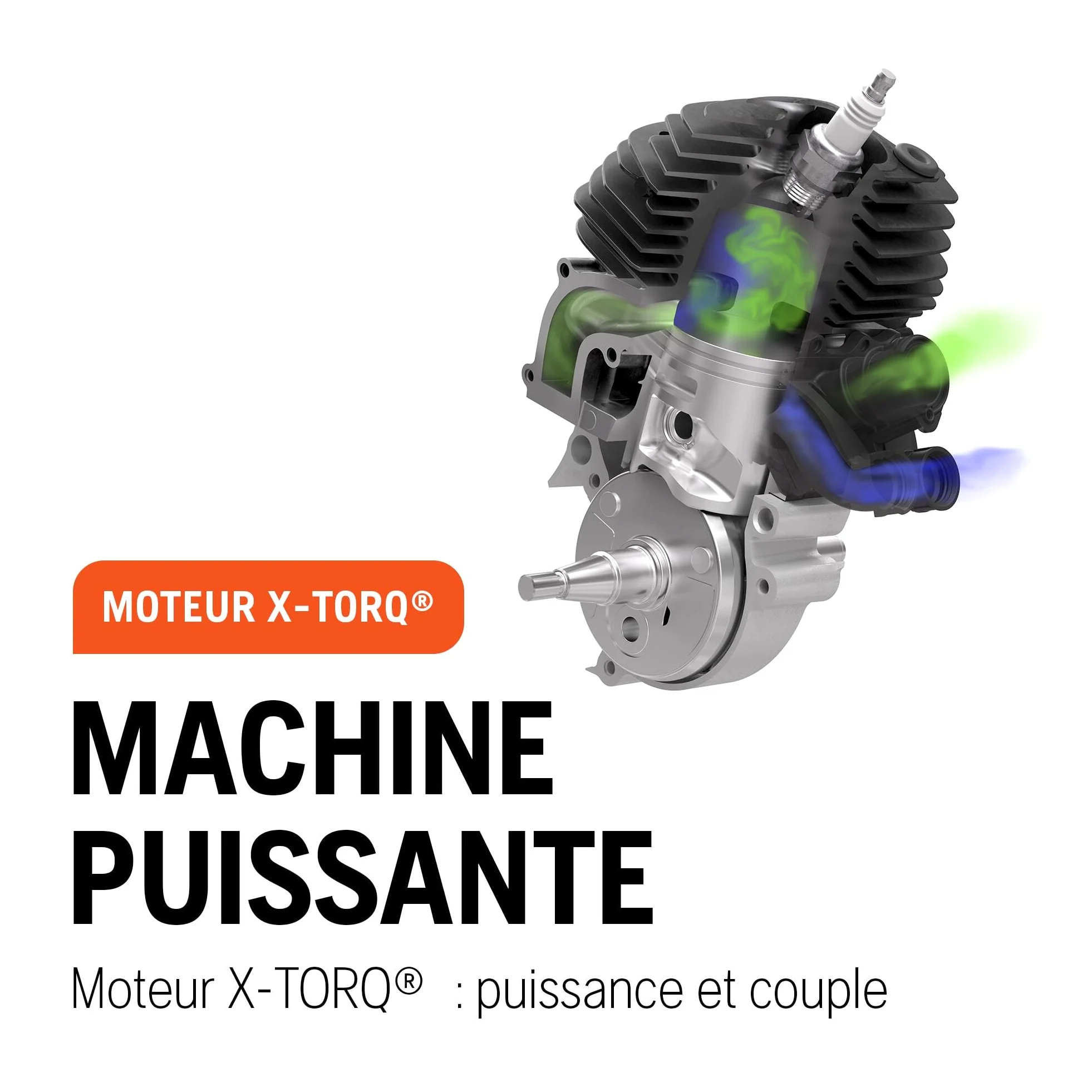 Husqvarna 130 : Tronçonneuse thermique 38 cm³ X-Torq®, guide-chaîne 35 cm, LowVib®. Idéale pour l’entretien du jardin et la coupe de bois de chauffage.