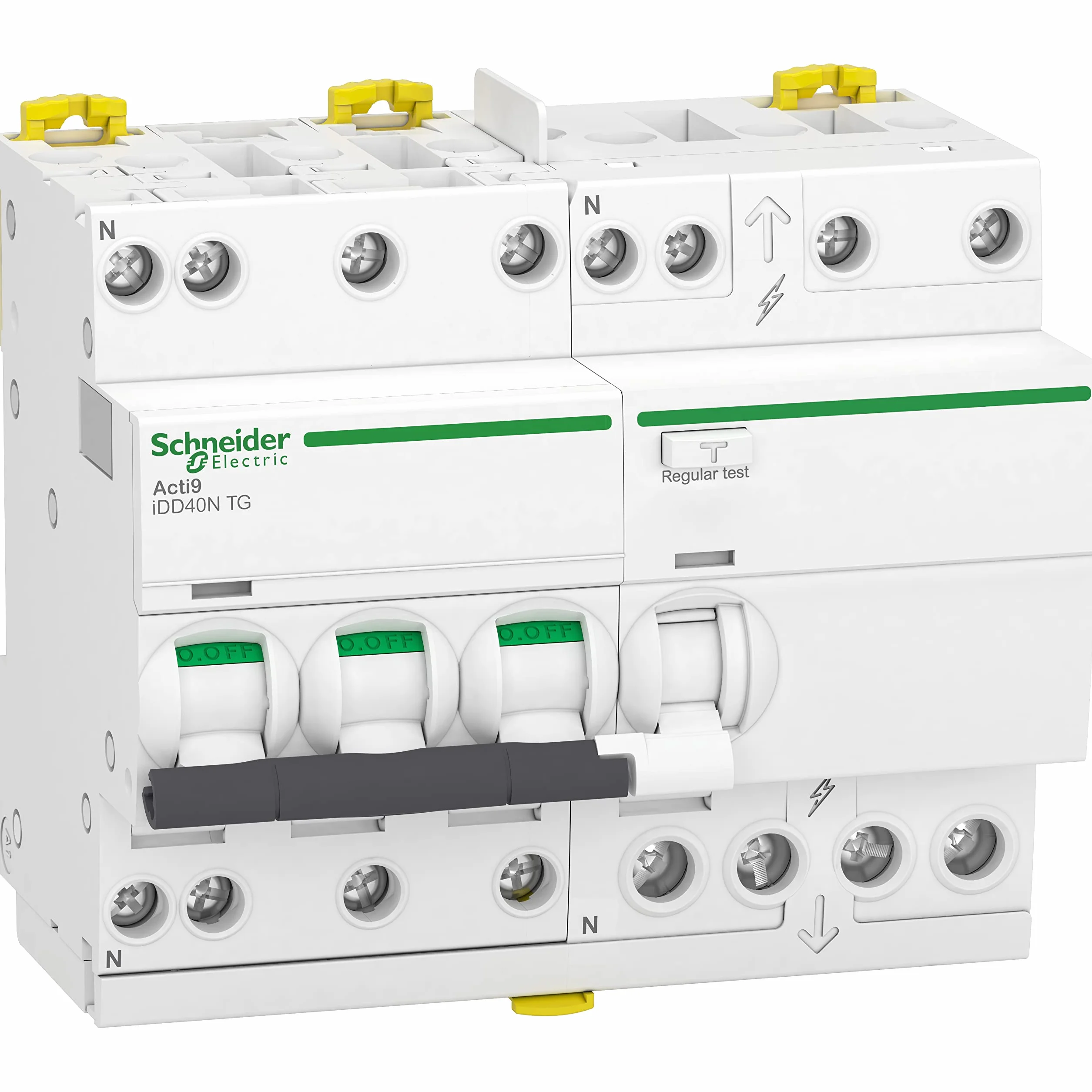 Schneider Electric Acti9 iDD40N disjoncteur différentiel tête de group 3P+N C 32A 10kA 300mA AC
