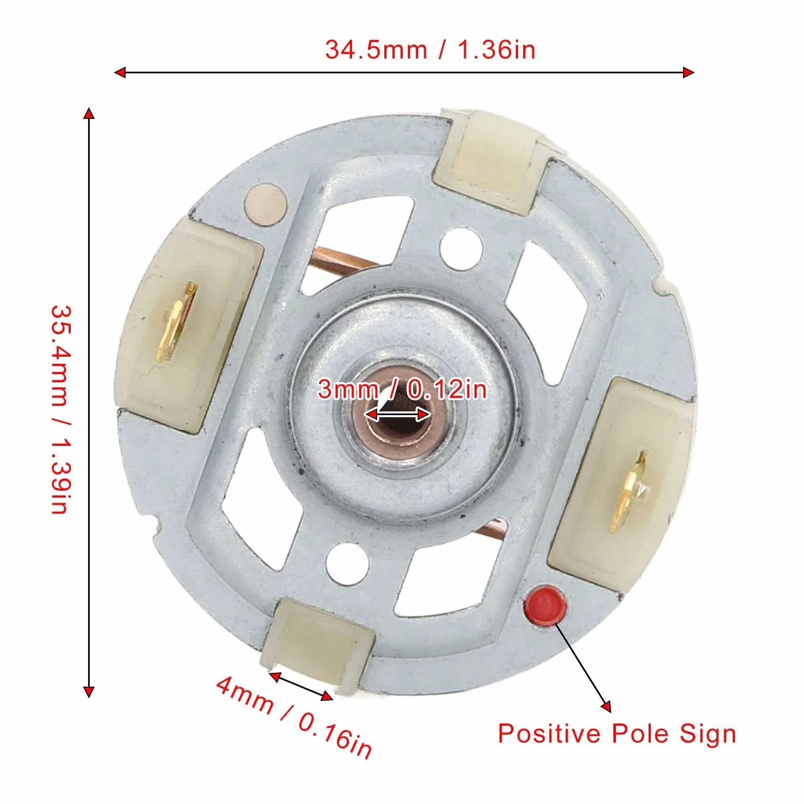 Support Balai Charbon Moteur RS550 2 Pièces pour Perceuse Visseuse