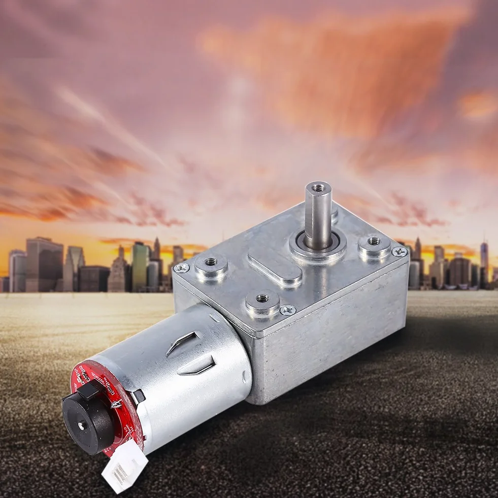 Moteur de réduction Turbine 12V DC à Couple élevé avec Codeur 10RPM