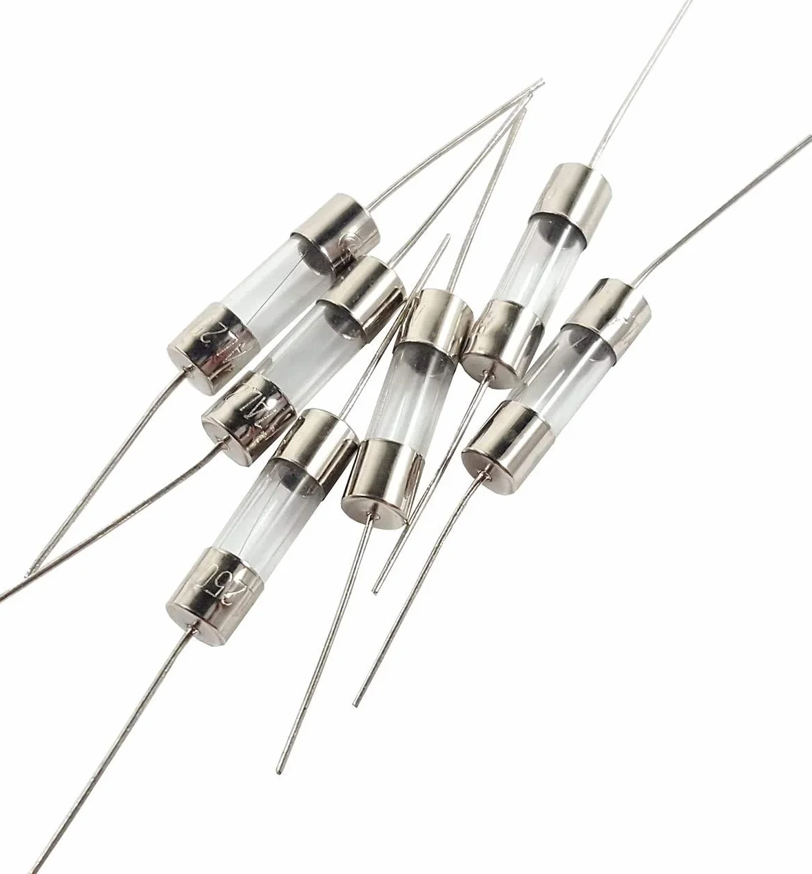 Fusible à souder 5x20mm 250V Rapide 2A 5 Pièces
