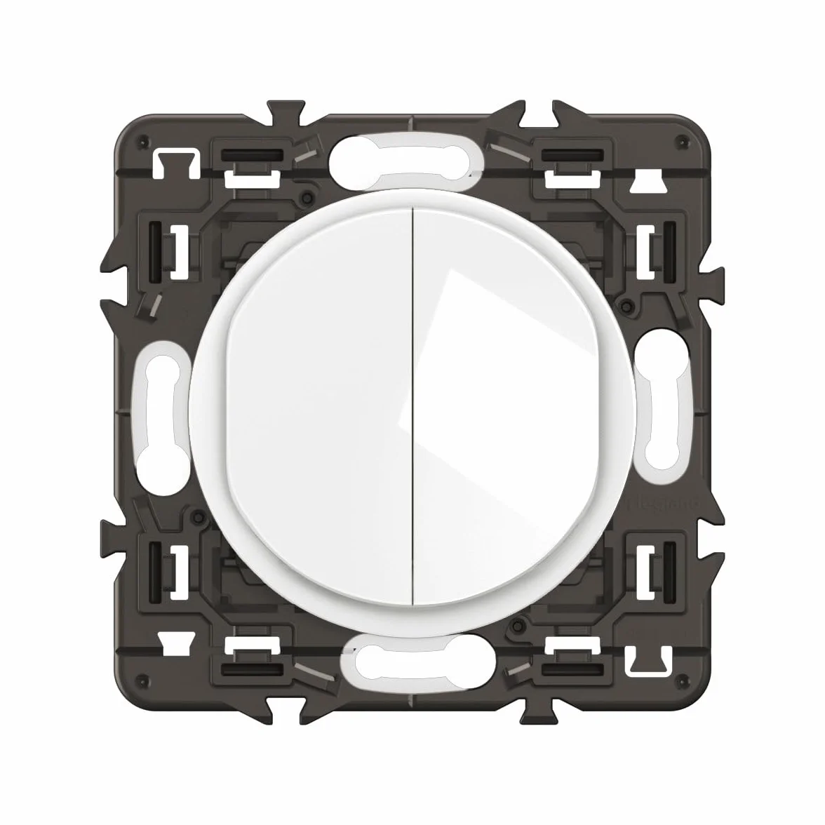 Legrand Interrupteur Double Va-et-vient 10A Blanc