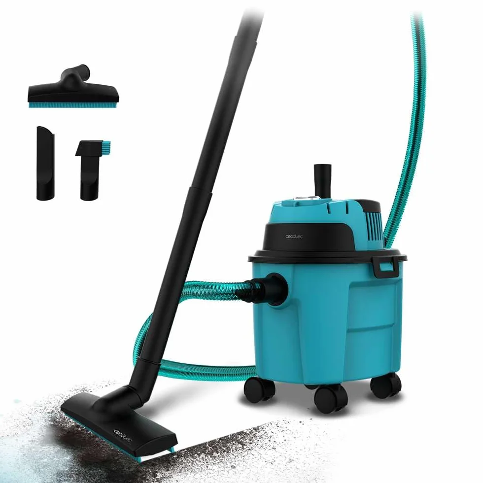Cecotec Aspirateur Filaire Conga Rockstar Wet & Dry 10L 1000W Aspirateur Souffleur Jardin Compact